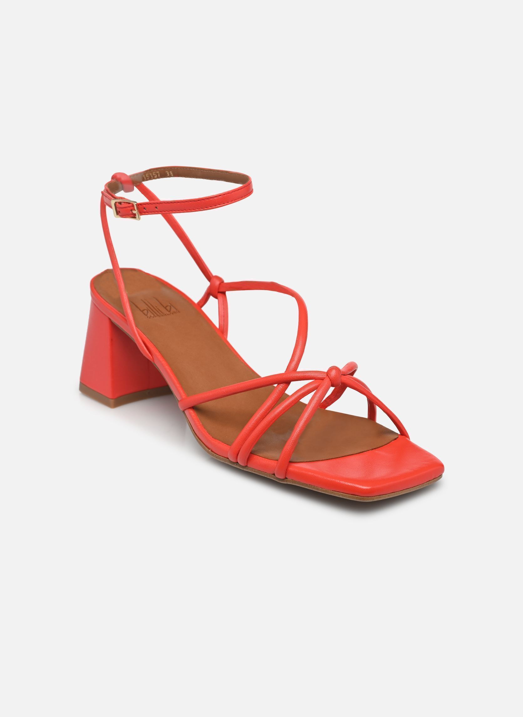 Sandalen A8157 damen orange Billi Bi Sandalen A8157 damen orange Coral nappa