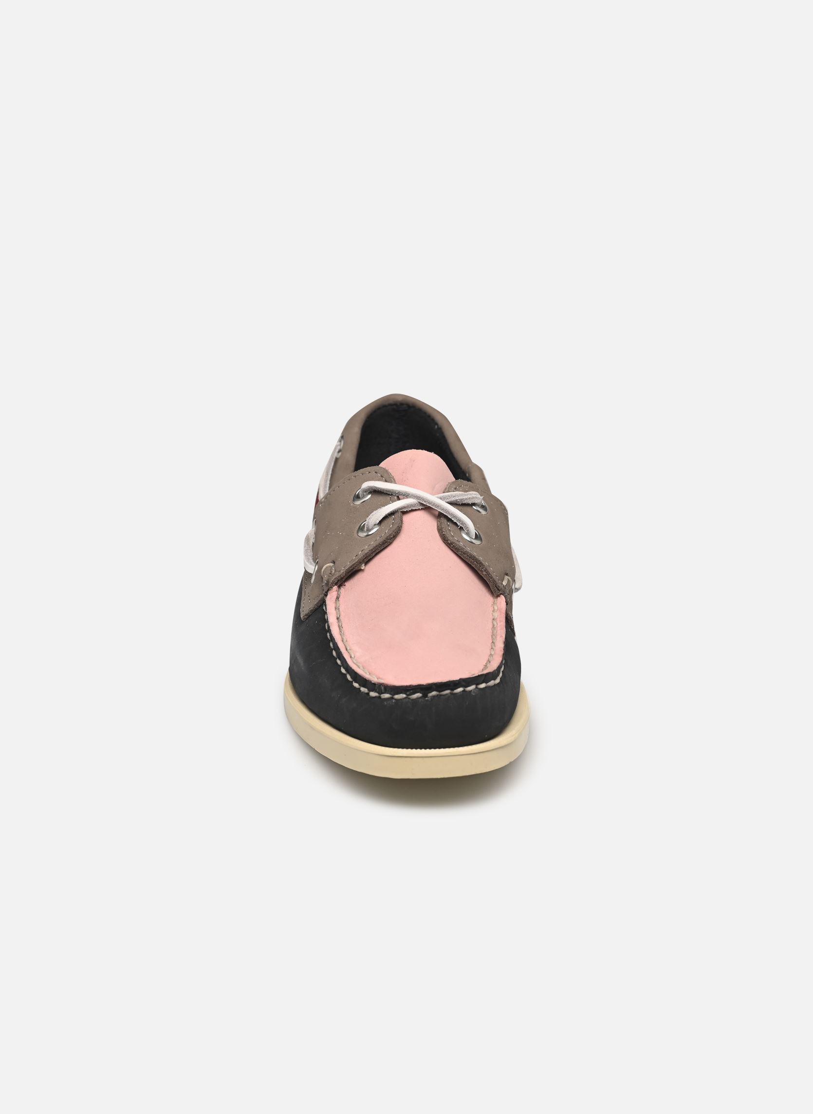 Chaussures bateaux Portland Woman femme multicolore Sebago Chaussures bateaux Portland Woman femme multicolore BLUE-LT GREY-PINK REGULAR