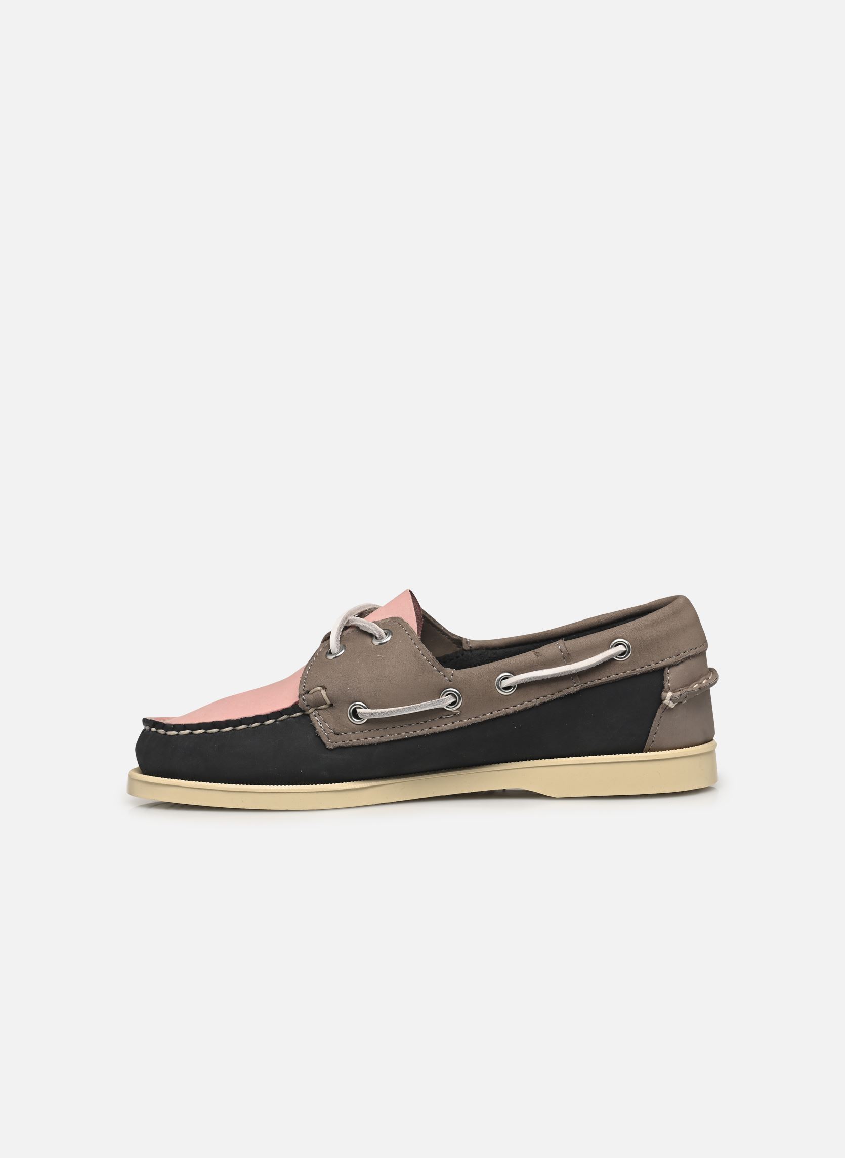 Chaussures bateaux Portland Woman femme multicolore Sebago Chaussures bateaux Portland Woman femme multicolore BLUE-LT GREY-PINK REGULAR