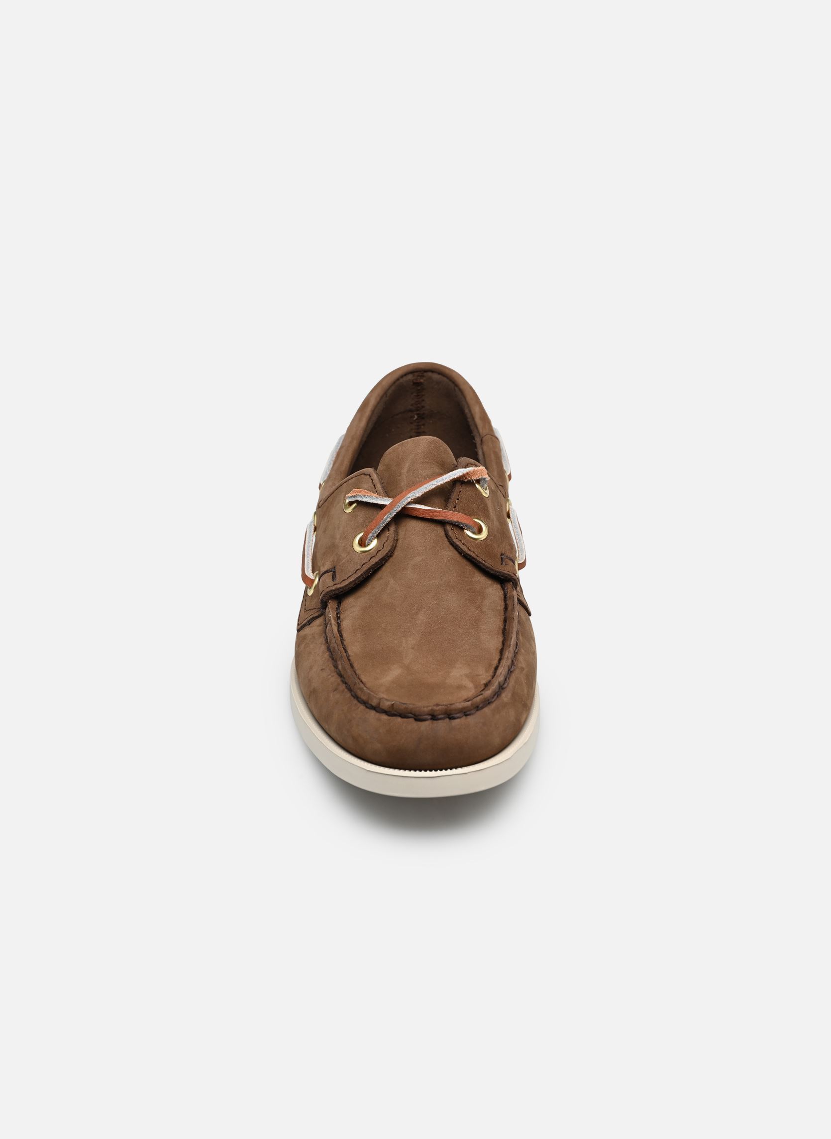 Loafer Portland Nubuck Women damen braun Sebago Loafer Portland Nubuck Women damen braun Brown Dk-Yellow Gold