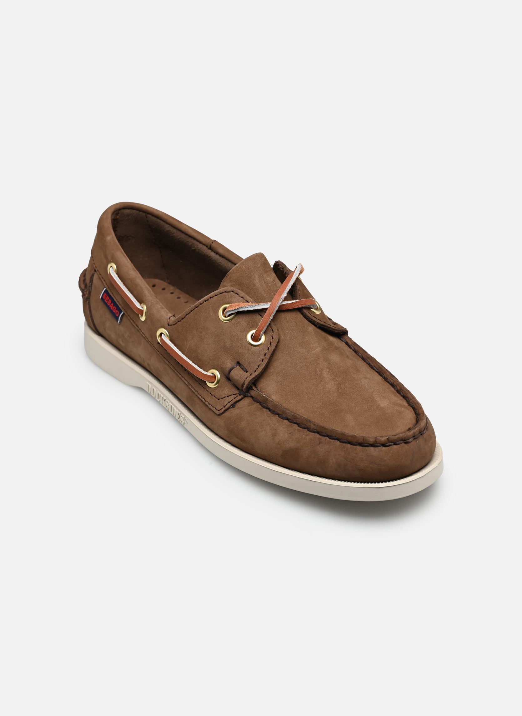 Loafer Portland Nubuck Women damen braun Sebago Loafer Portland Nubuck Women damen braun Brown Dk-Yellow Gold