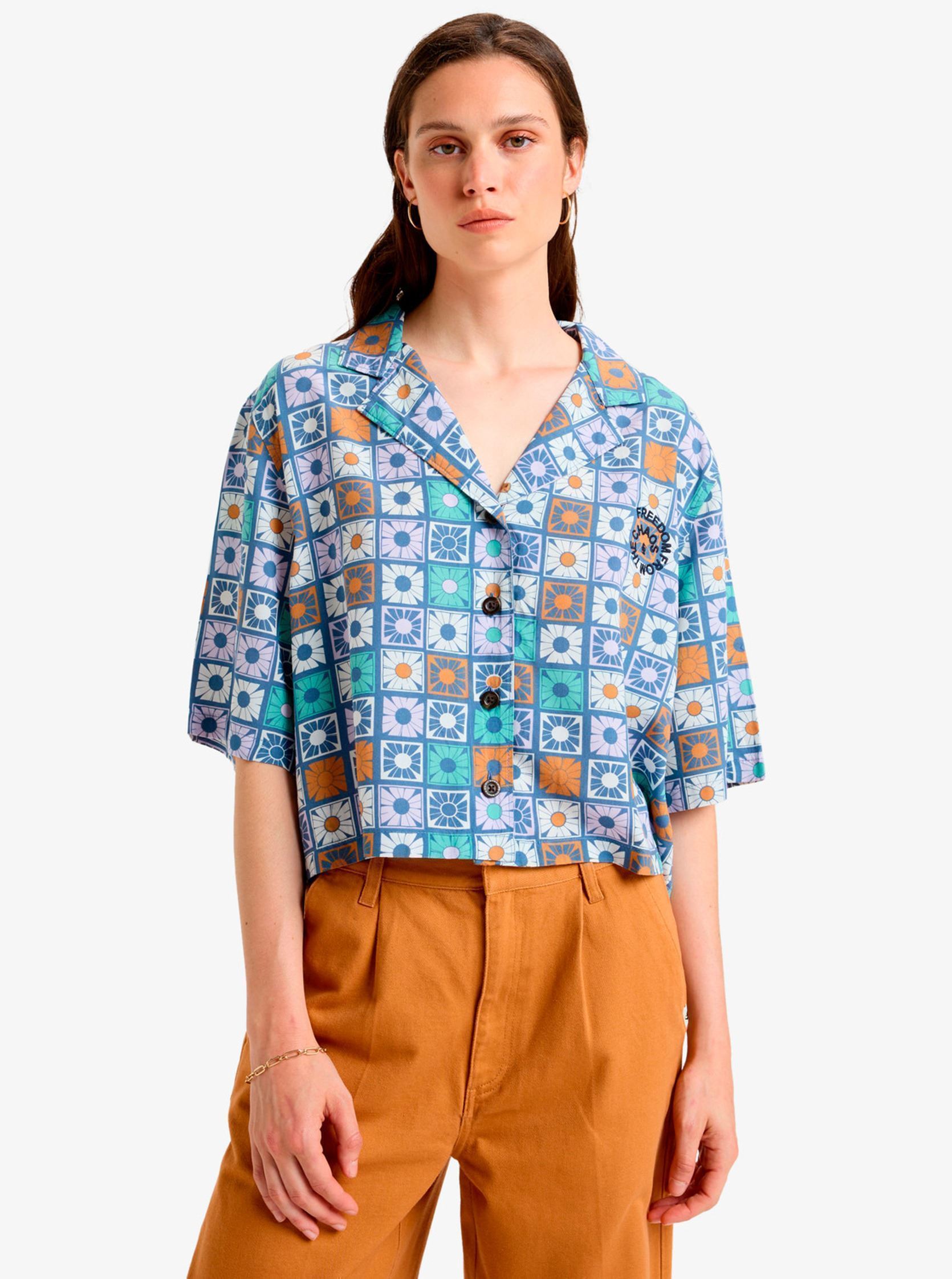 Vêtements Quiksilver Tile Bloom Dad Cro EQWWT03147 pour Accessoires