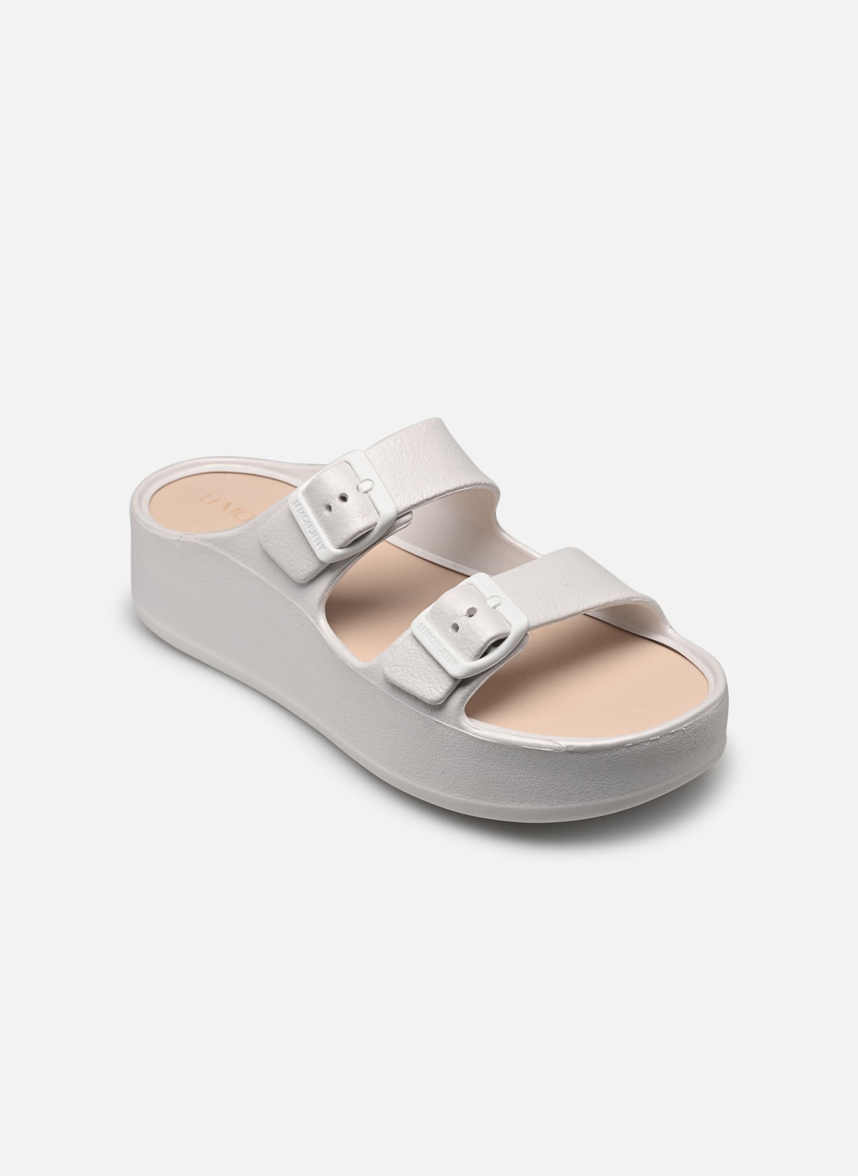 Pantoletten und Clogs Fenix damen weiß Lemon Jelly Pantoletten und Clogs Fenix damen weiß Pearl Metal