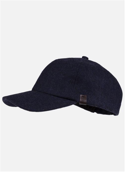 Isotoner Bonnets Casquette homme laine Chevrons homme bleu
