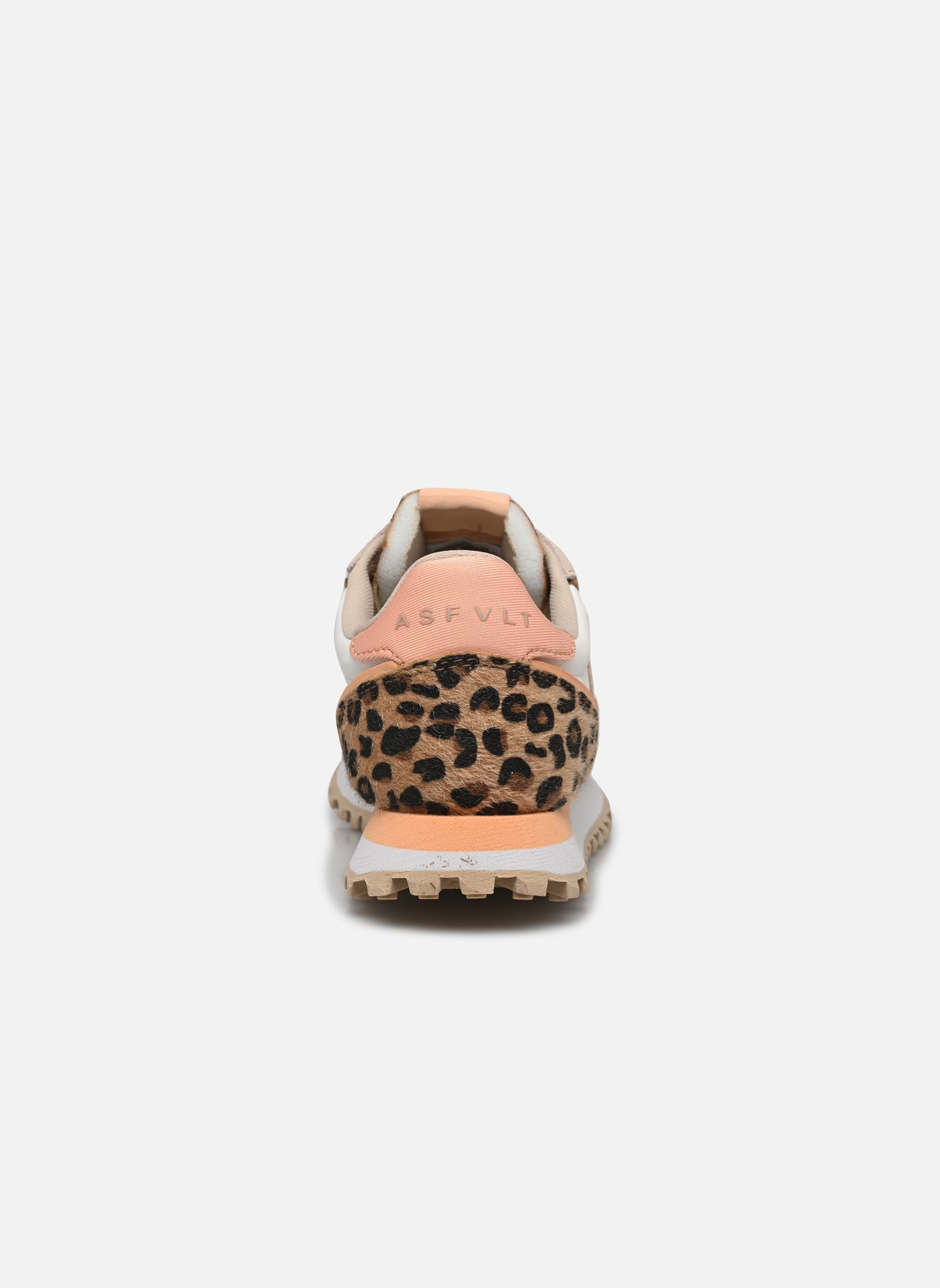 Niedrige Sneaker Gate damen beige ASFVLT Niedrige Sneaker Gate damen beige BEIGE/PEACH/LEOPARD