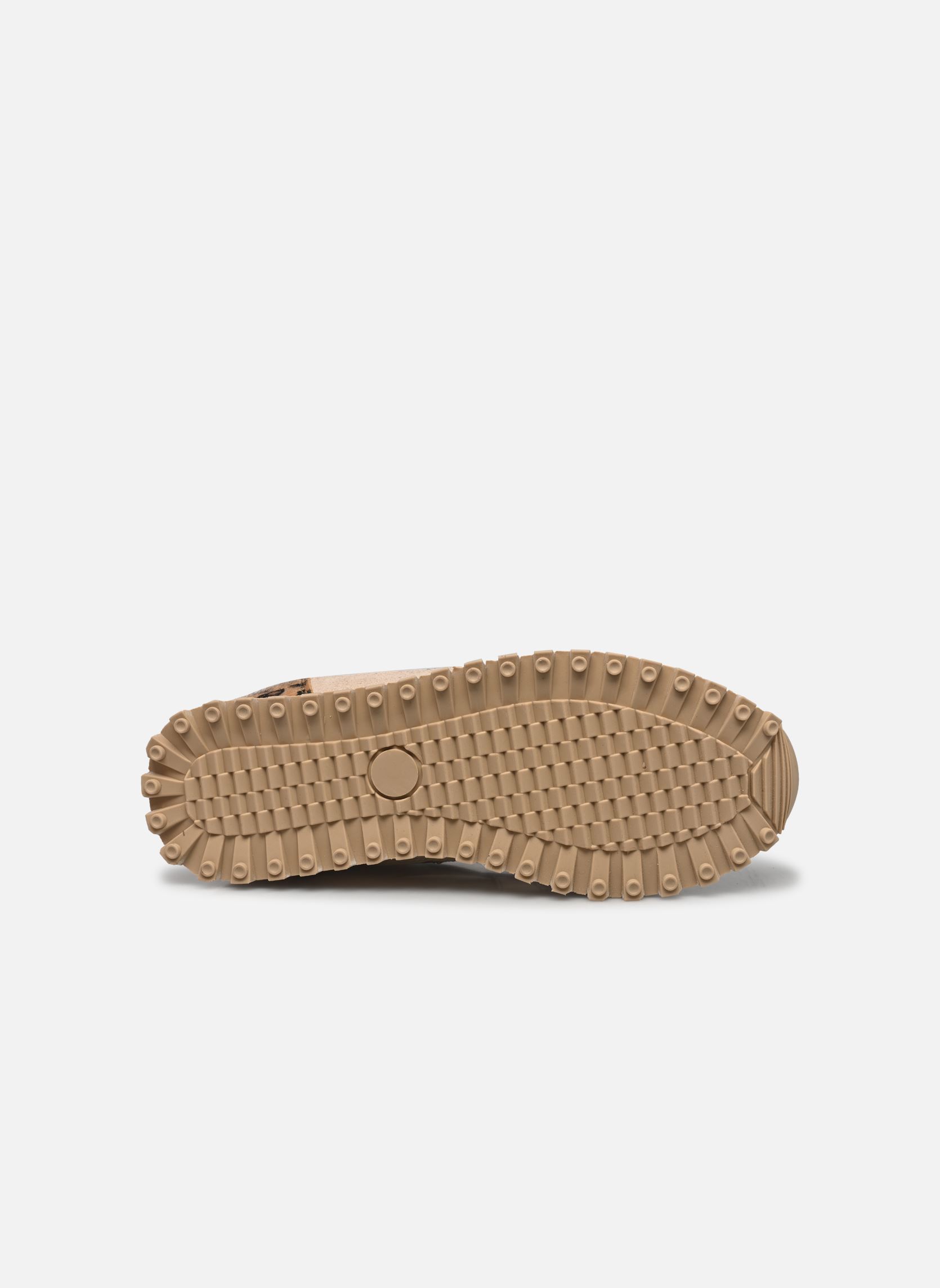Niedrige Sneaker Gate damen beige ASFVLT Niedrige Sneaker Gate damen beige BEIGE/PEACH/LEOPARD