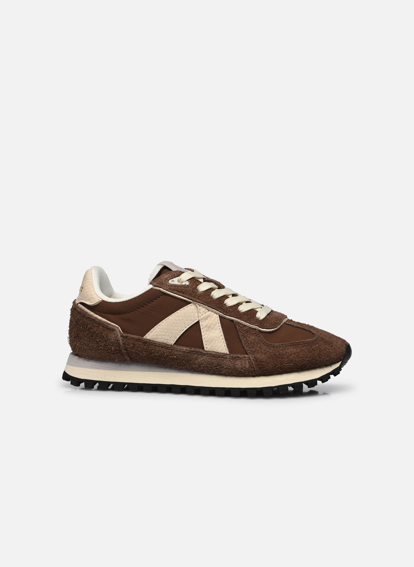 Lage sneakers Gate dames bruin ASFVLT Lage sneakers Gate dames bruin BROWN /TAN/GOLD