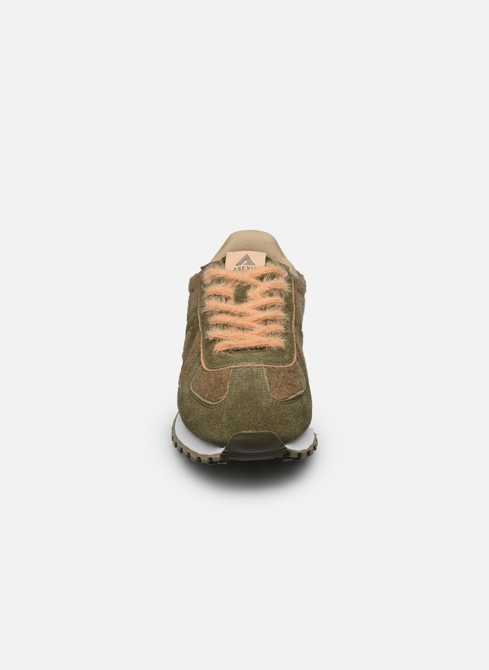 Lage sneakers Gate dames groen ASFVLT Lage sneakers Gate dames groen ARMY SHERPA / TAN