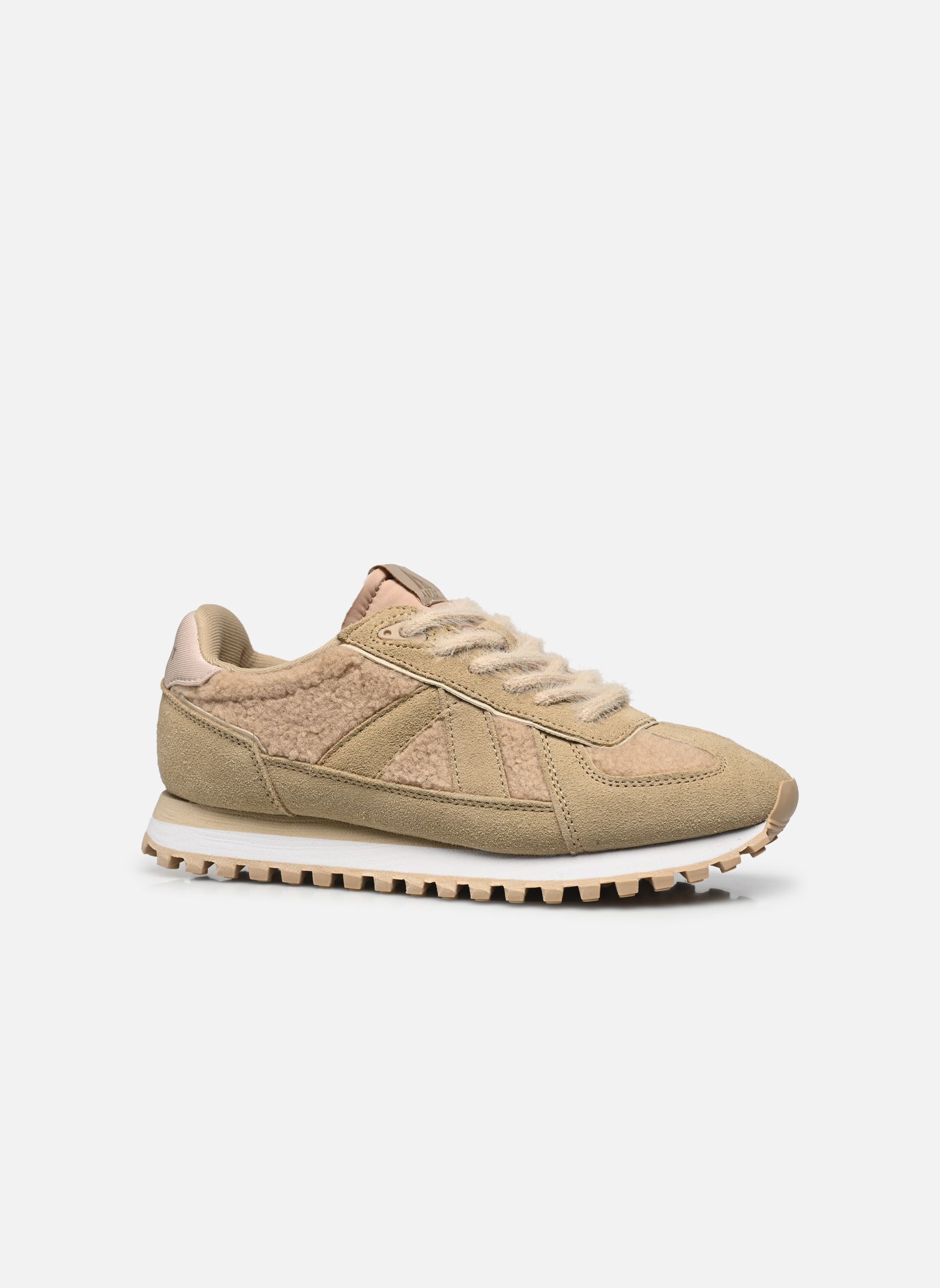 Baskets basses Gate femme beige ASFVLT Baskets basses Gate femme beige BEIGE SHERPA/CREAM
