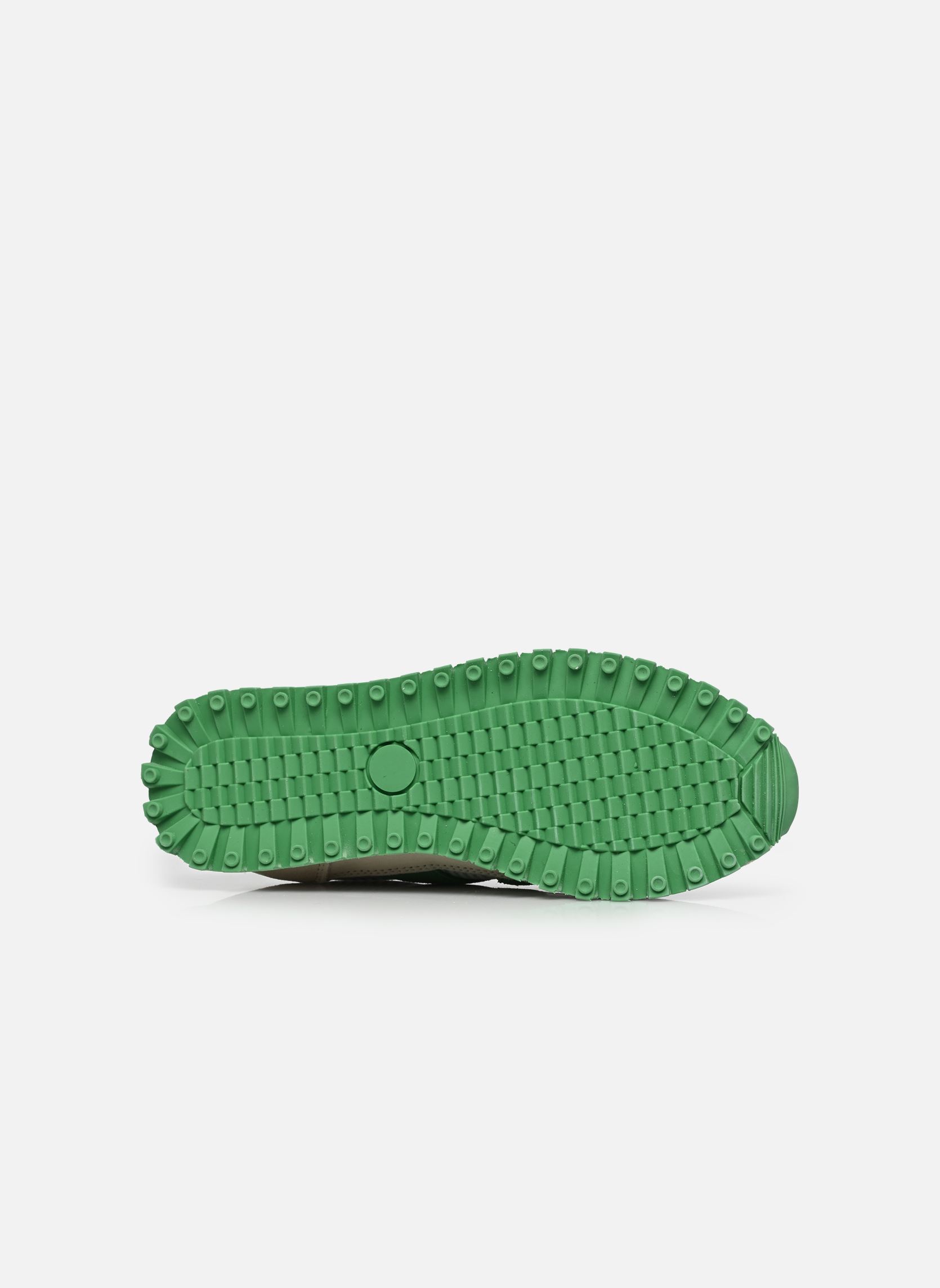 Niedrige Sneaker Gate damen grün ASFVLT Niedrige Sneaker Gate damen grün WHITE / GREEN STRIPE