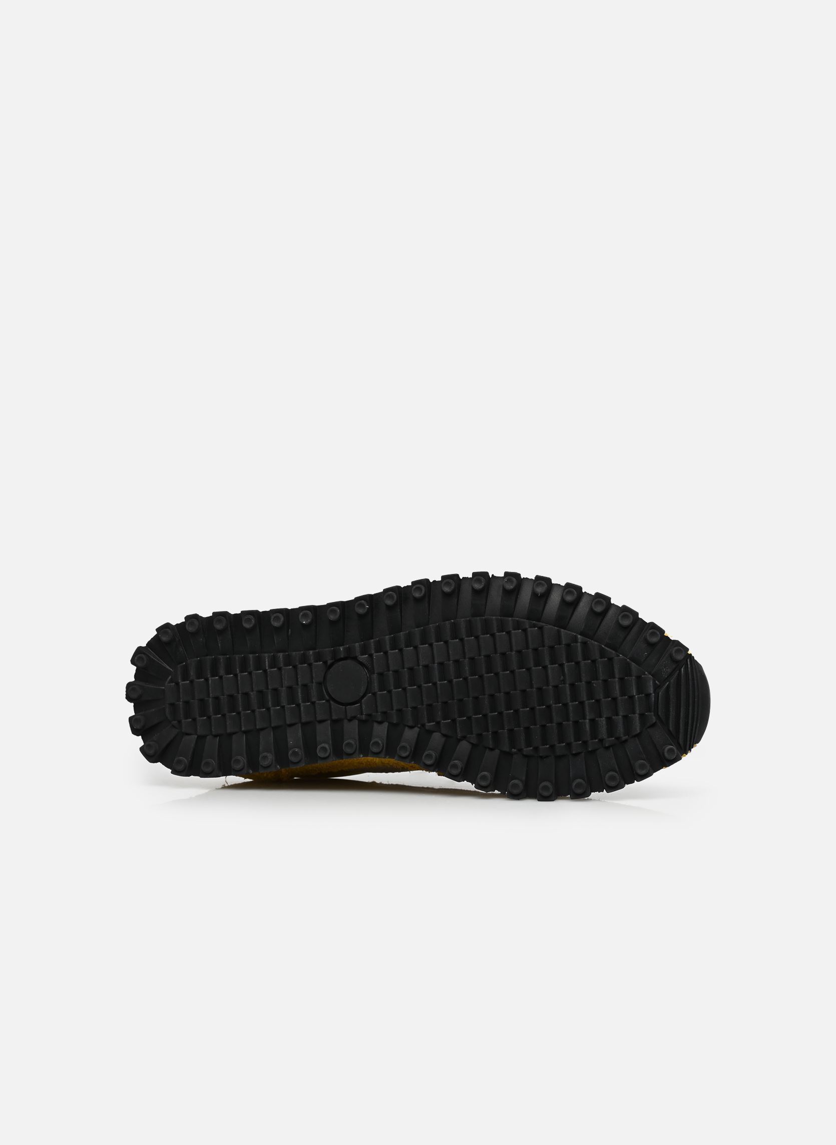 Niedrige Sneaker Gate damen gelb ASFVLT Niedrige Sneaker Gate damen gelb MIMOSA / SNAKE / GOLD