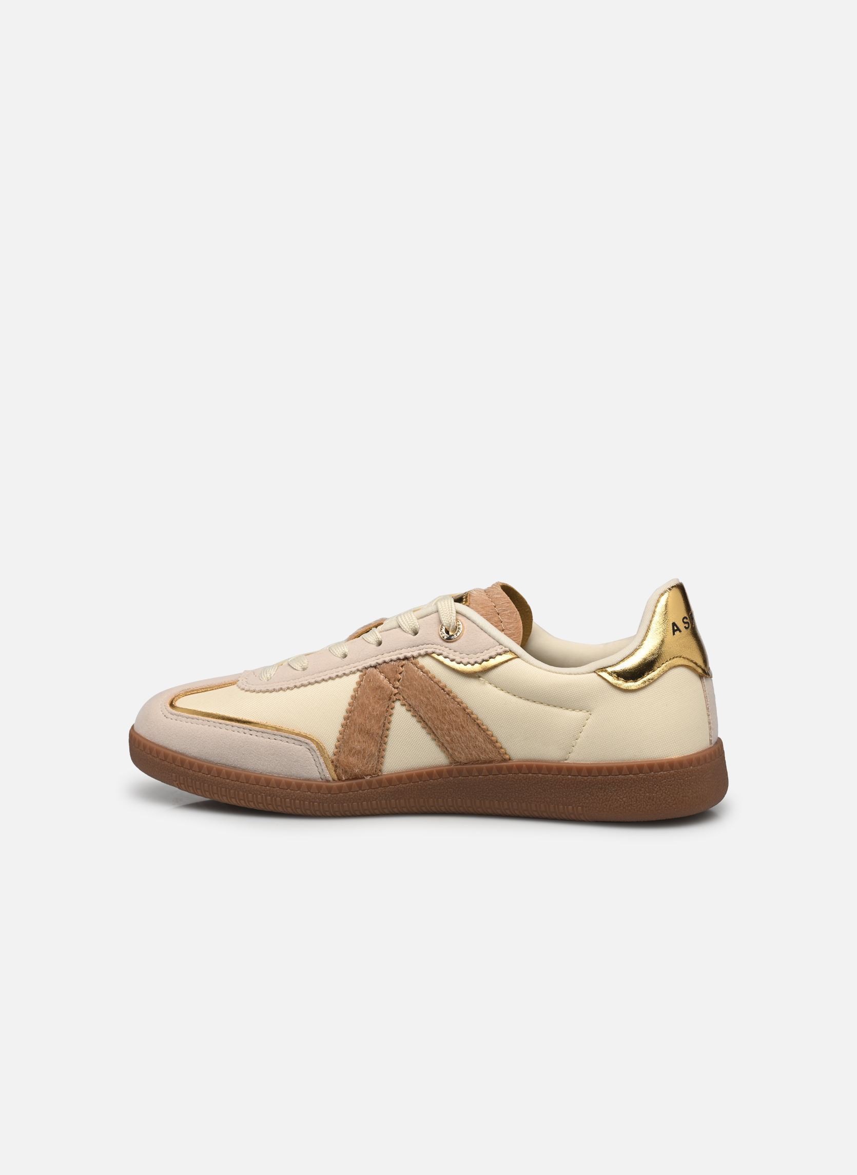 Niedrige Sneaker Elite Classic damen beige ASFVLT Niedrige Sneaker Elite Classic damen beige TAN/ BEIGE PONY HAIR/ GOLD