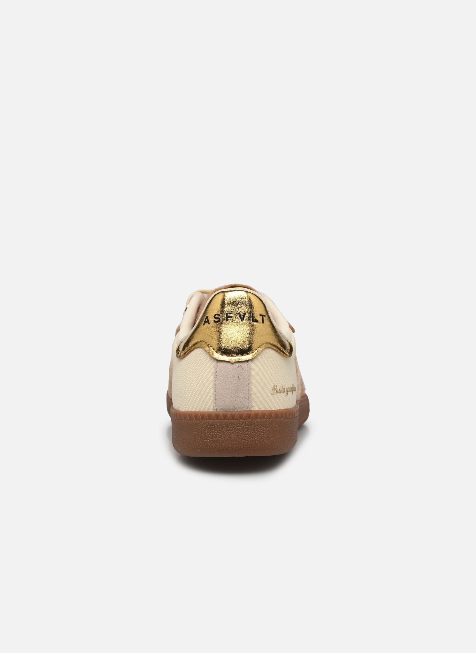 Niedrige Sneaker Elite Classic damen beige ASFVLT Niedrige Sneaker Elite Classic damen beige TAN/ BEIGE PONY HAIR/ GOLD
