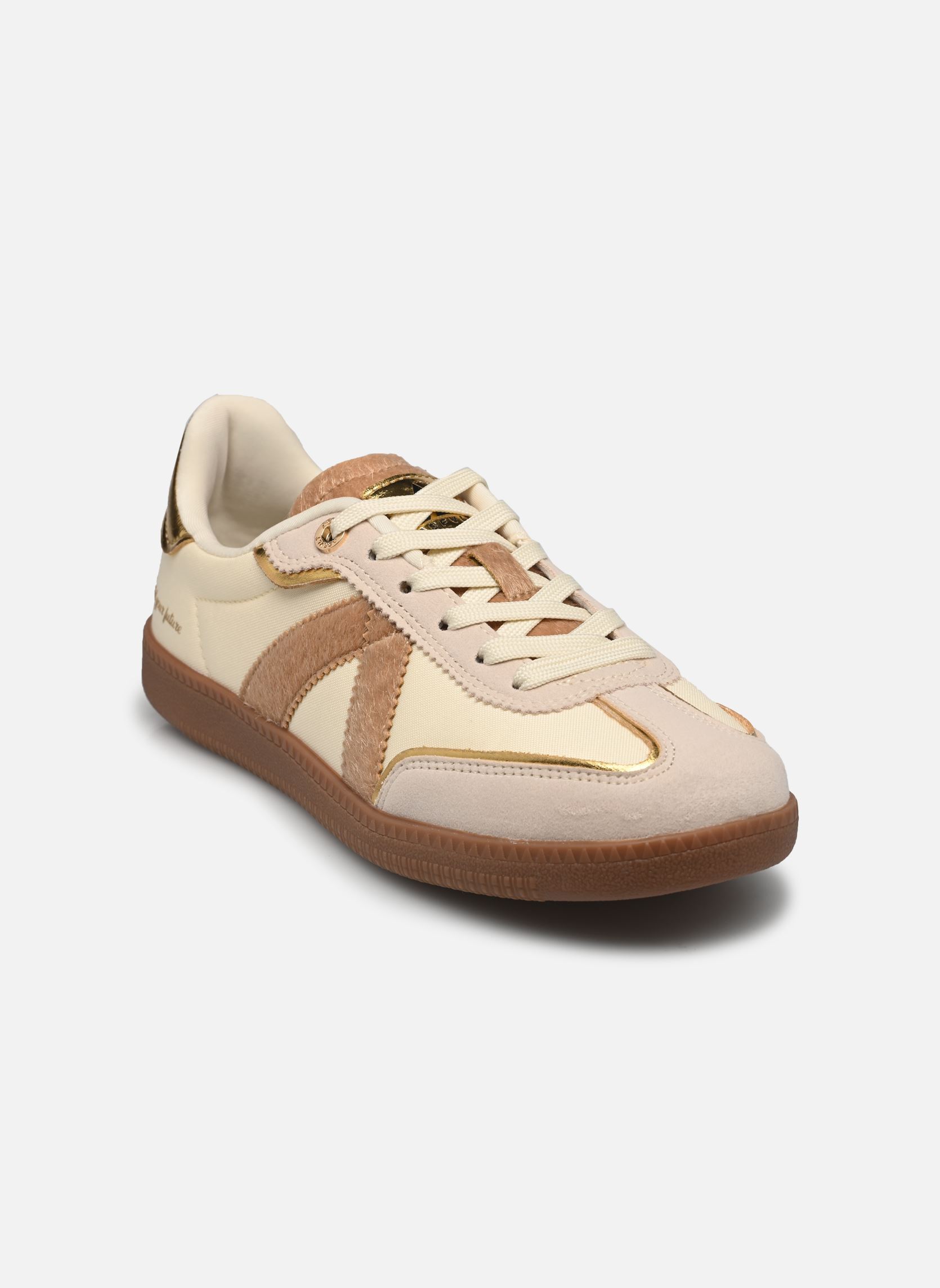 Niedrige Sneaker Elite Classic damen beige ASFVLT Niedrige Sneaker Elite Classic damen beige TAN/ BEIGE PONY HAIR/ GOLD