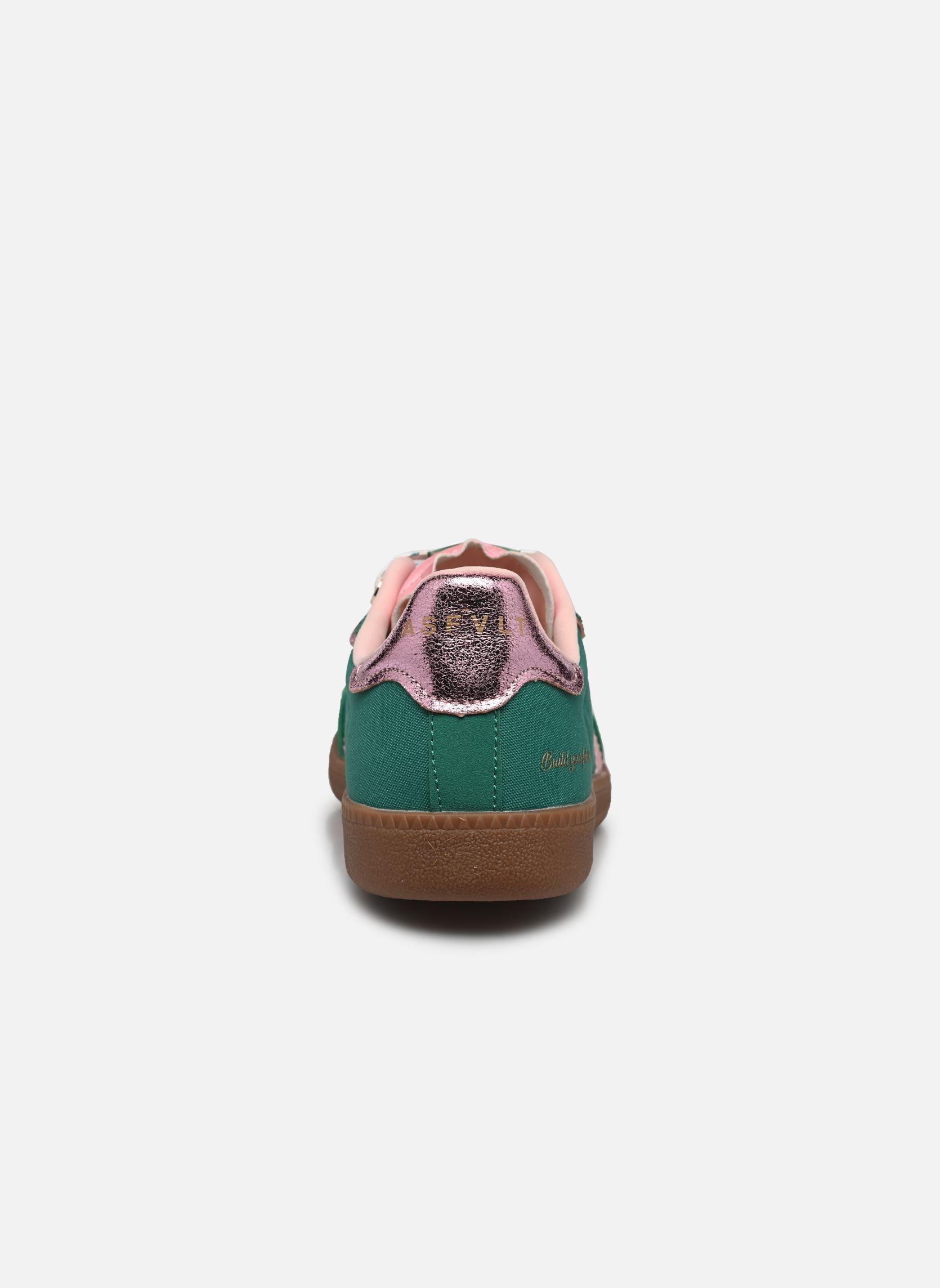 Baskets basses Elite Classic femme vert ASFVLT Baskets basses Elite Classic femme vert GREEN/ PINK