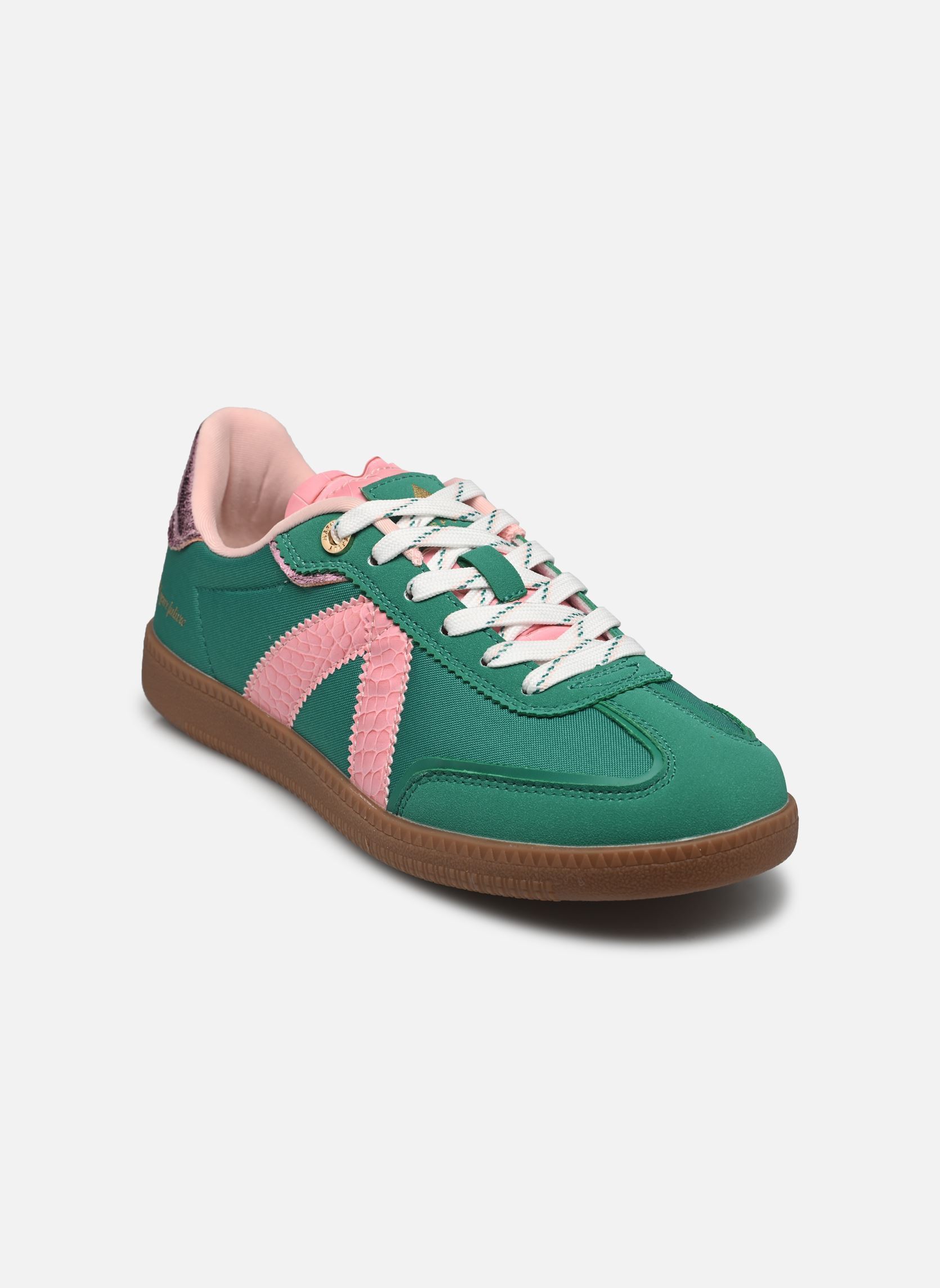 Baskets basses Elite Classic femme vert ASFVLT Baskets basses Elite Classic femme vert GREEN/ PINK