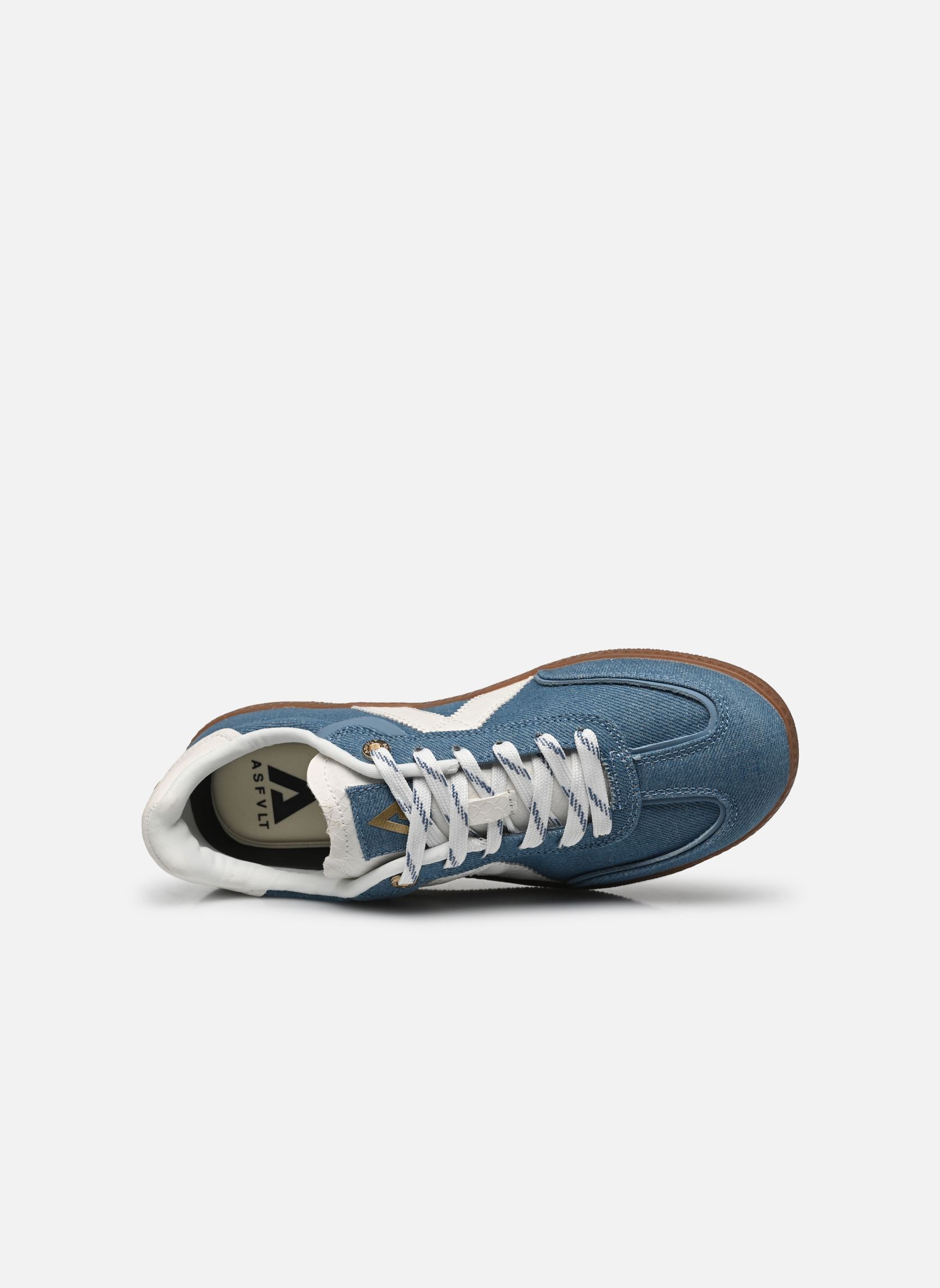 Zapatillas bajas Elite Classic mujer azul ASFVLT Zapatillas bajas Elite Classic mujer azul DENIM / WHITE SNAKE
