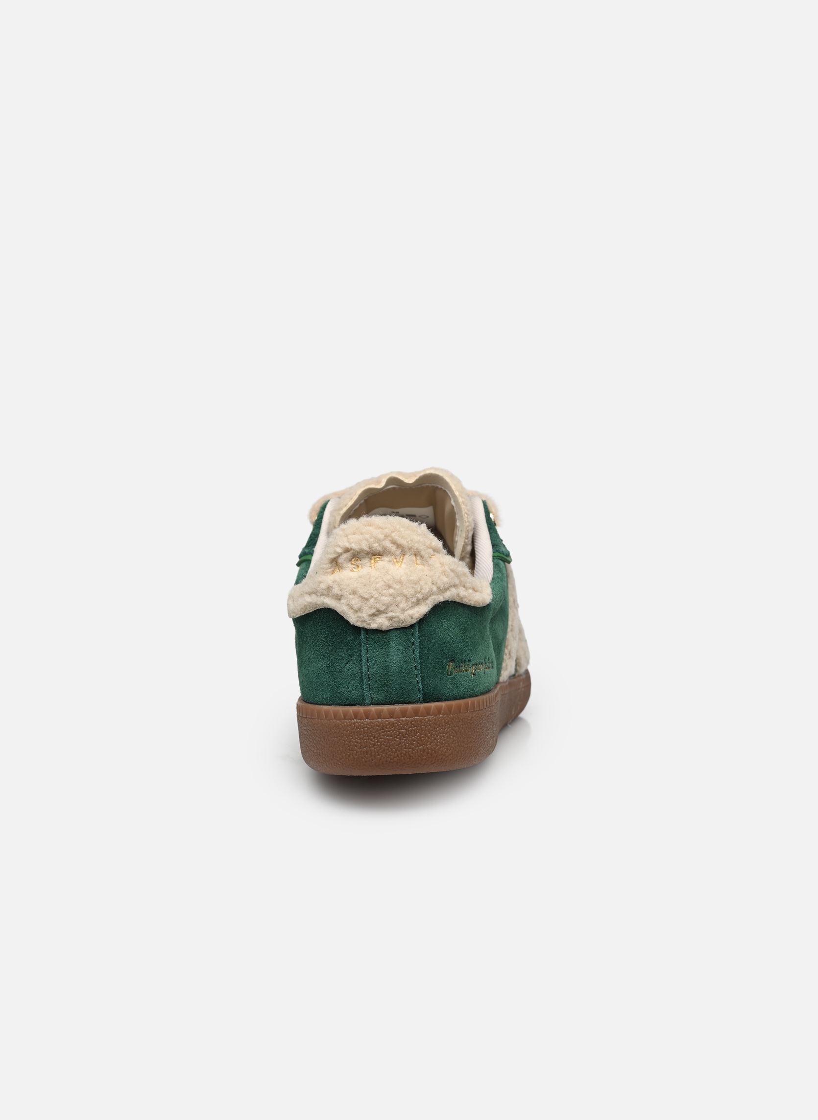 Niedrige Sneaker Elite Classic damen grün ASFVLT Niedrige Sneaker Elite Classic damen grün GREEN / CREAM SHERPA