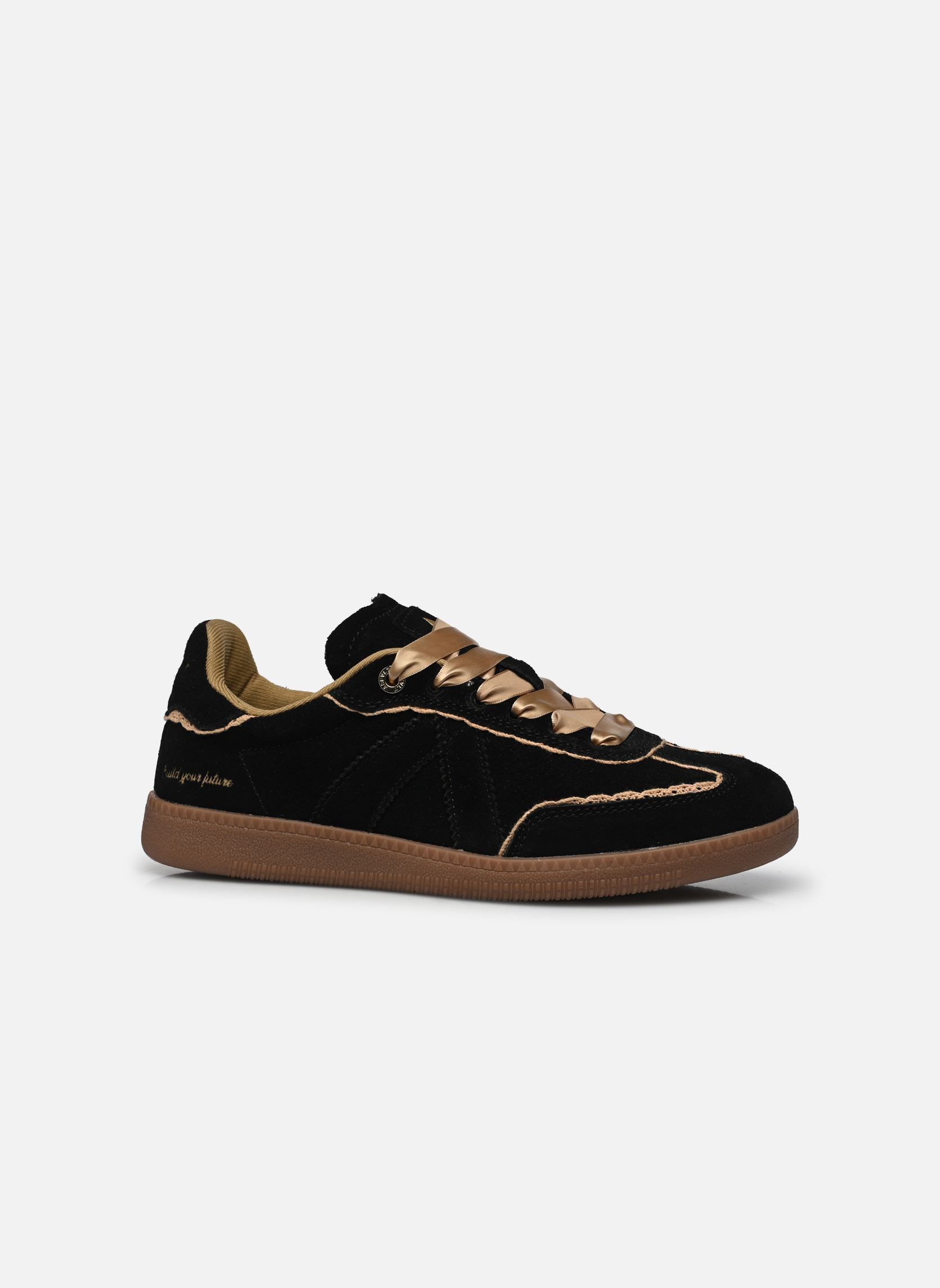 Niedrige Sneaker Elite Classic damen schwarz ASFVLT Niedrige Sneaker Elite Classic damen schwarz BLACK / CREAM DENTELLE