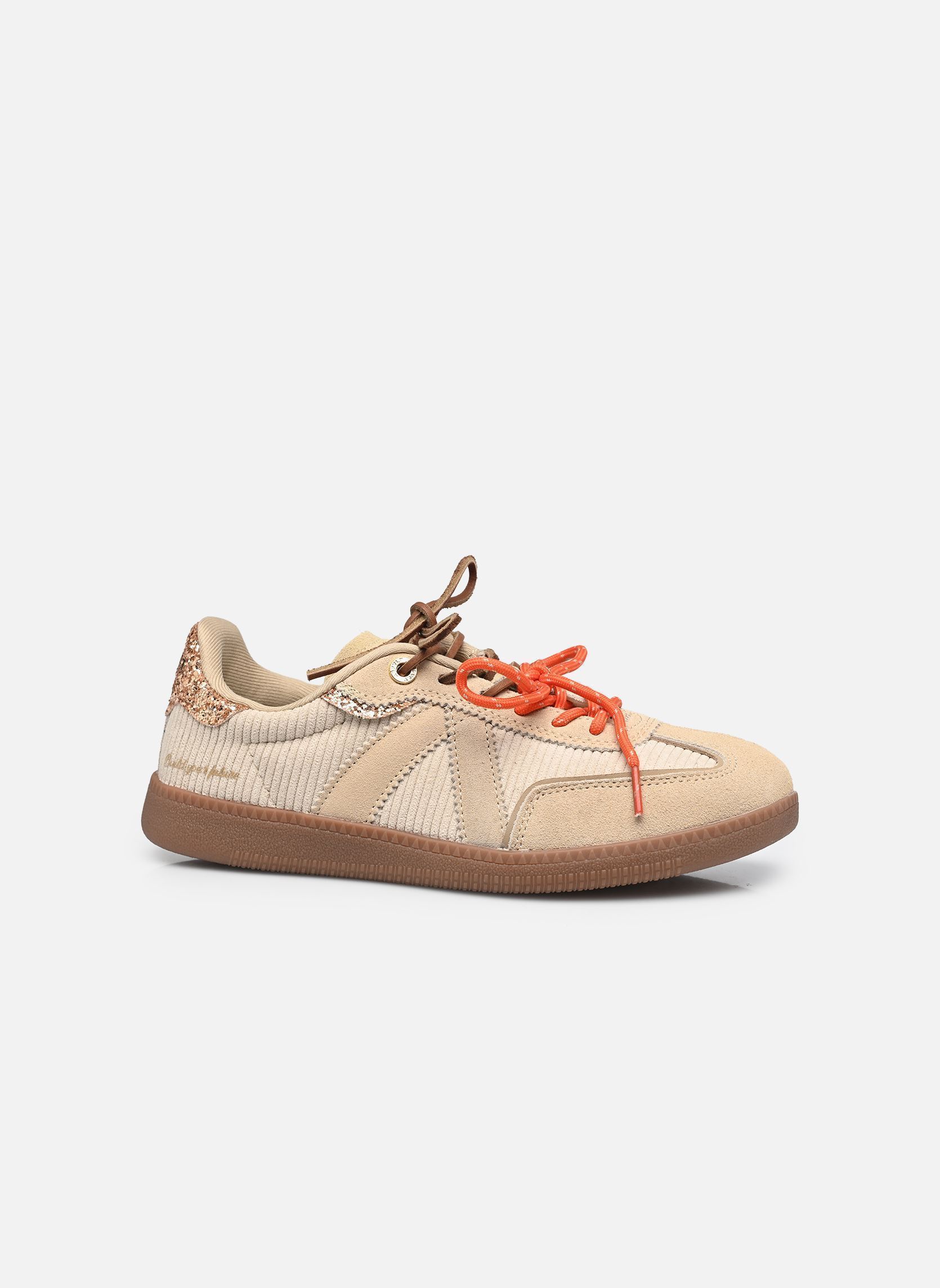 Niedrige Sneaker Elite Classic damen beige ASFVLT Niedrige Sneaker Elite Classic damen beige NATURAL / SHINE