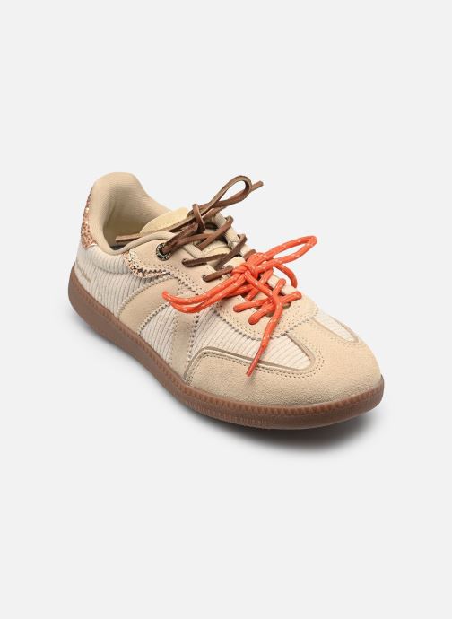 ASFVLT Baskets basses Elite Classic femme beige