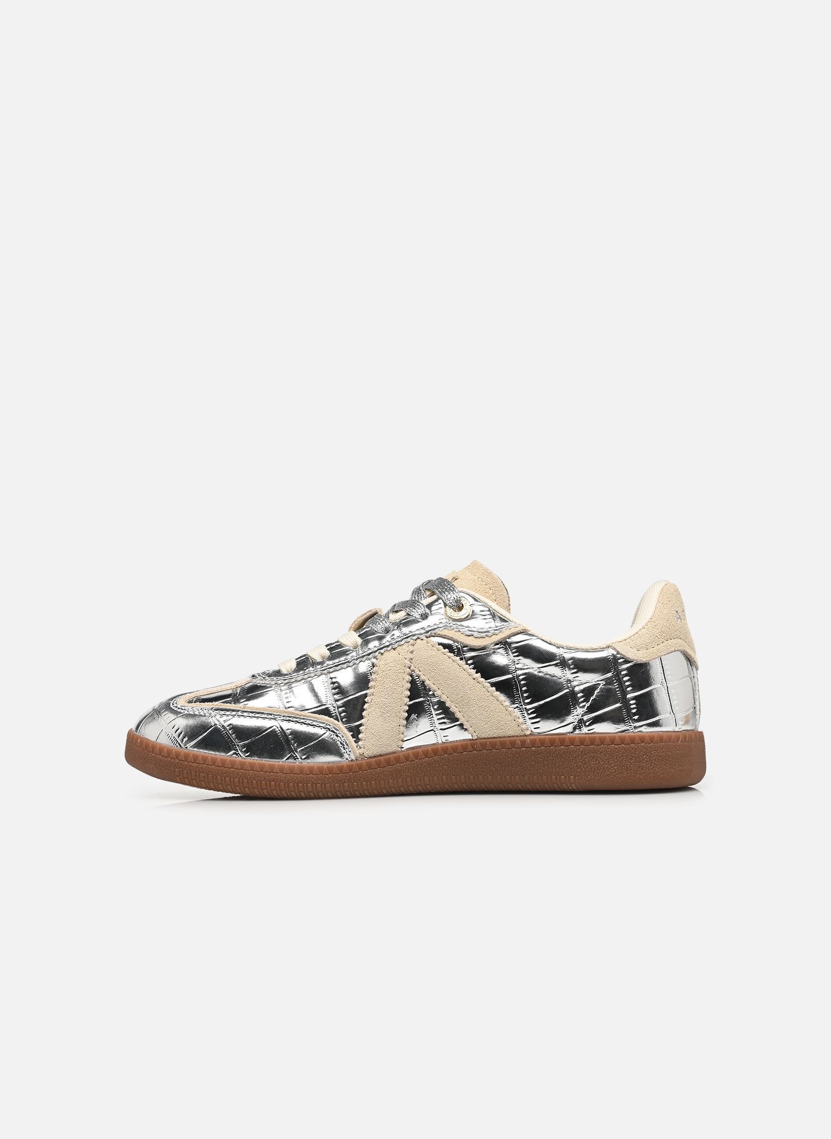 Baskets basses Elite Classic femme argent ASFVLT Baskets basses Elite Classic femme argent SILVER CROCO TAN