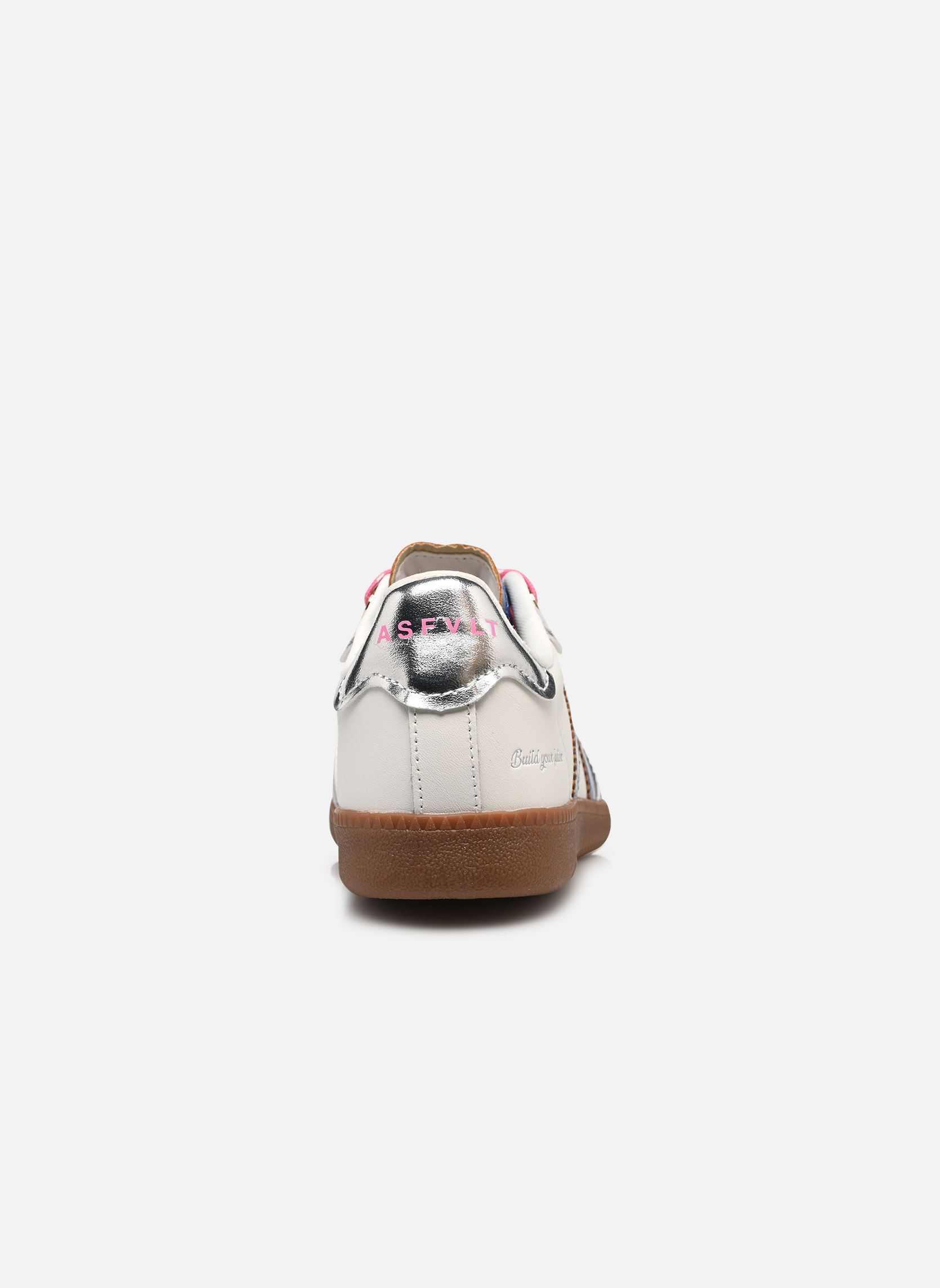 Lage sneakers Elite Classic dames wit ASFVLT Lage sneakers Elite Classic dames wit WHITE NAVY CROCO SILVER PINK