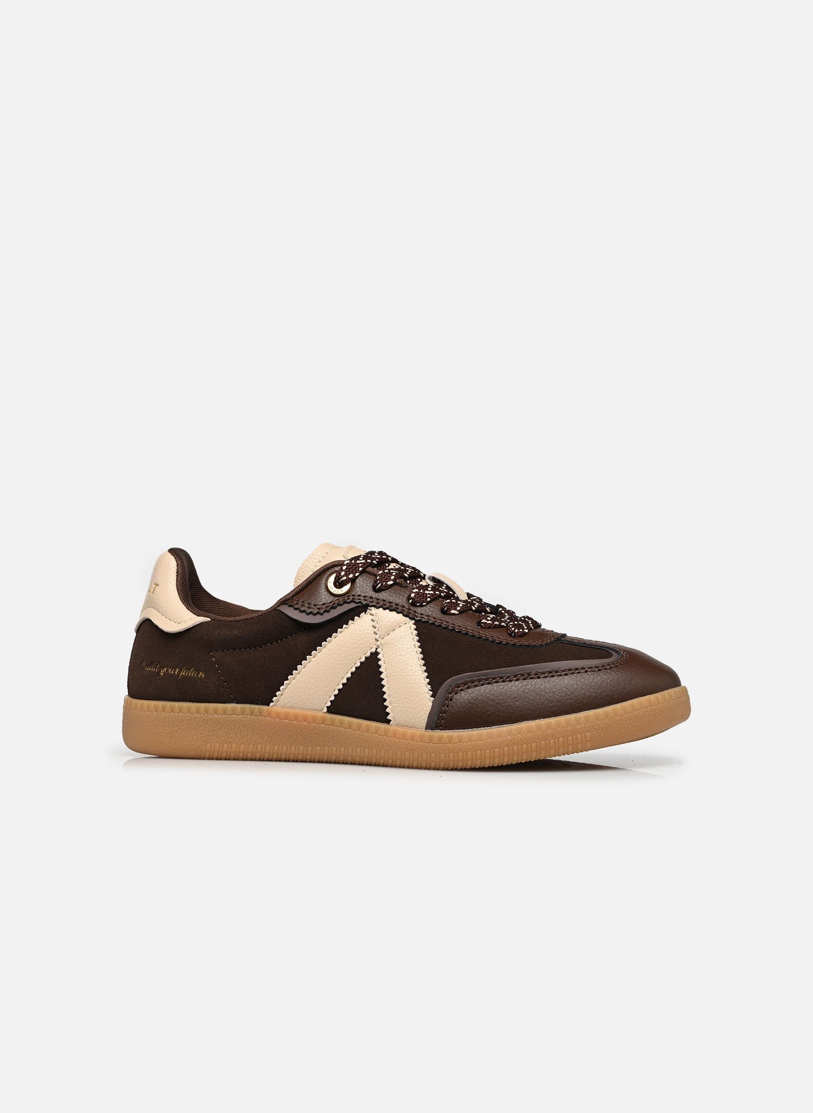 Baskets basses Elite Classic femme marron ASFVLT Baskets basses Elite Classic femme marron DK BROWN / TAN