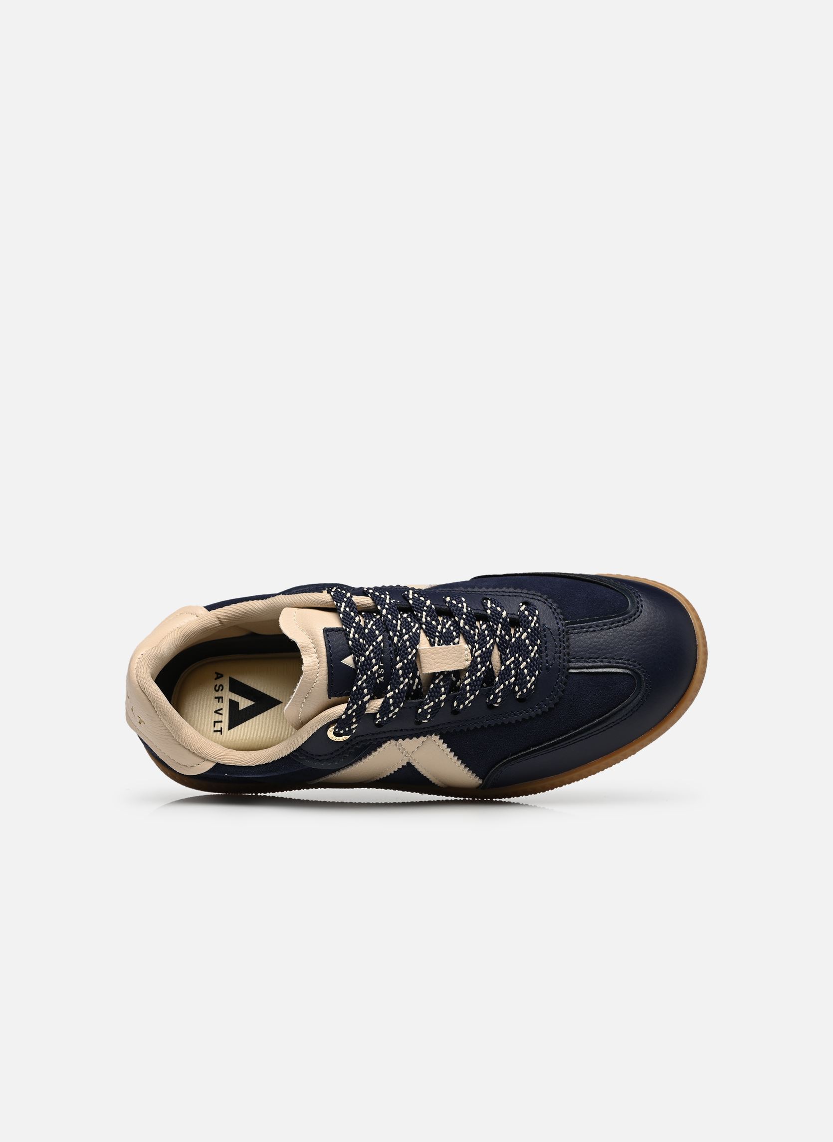 Baskets basses Elite Classic femme bleu ASFVLT Baskets basses Elite Classic femme bleu MARINE / TAN