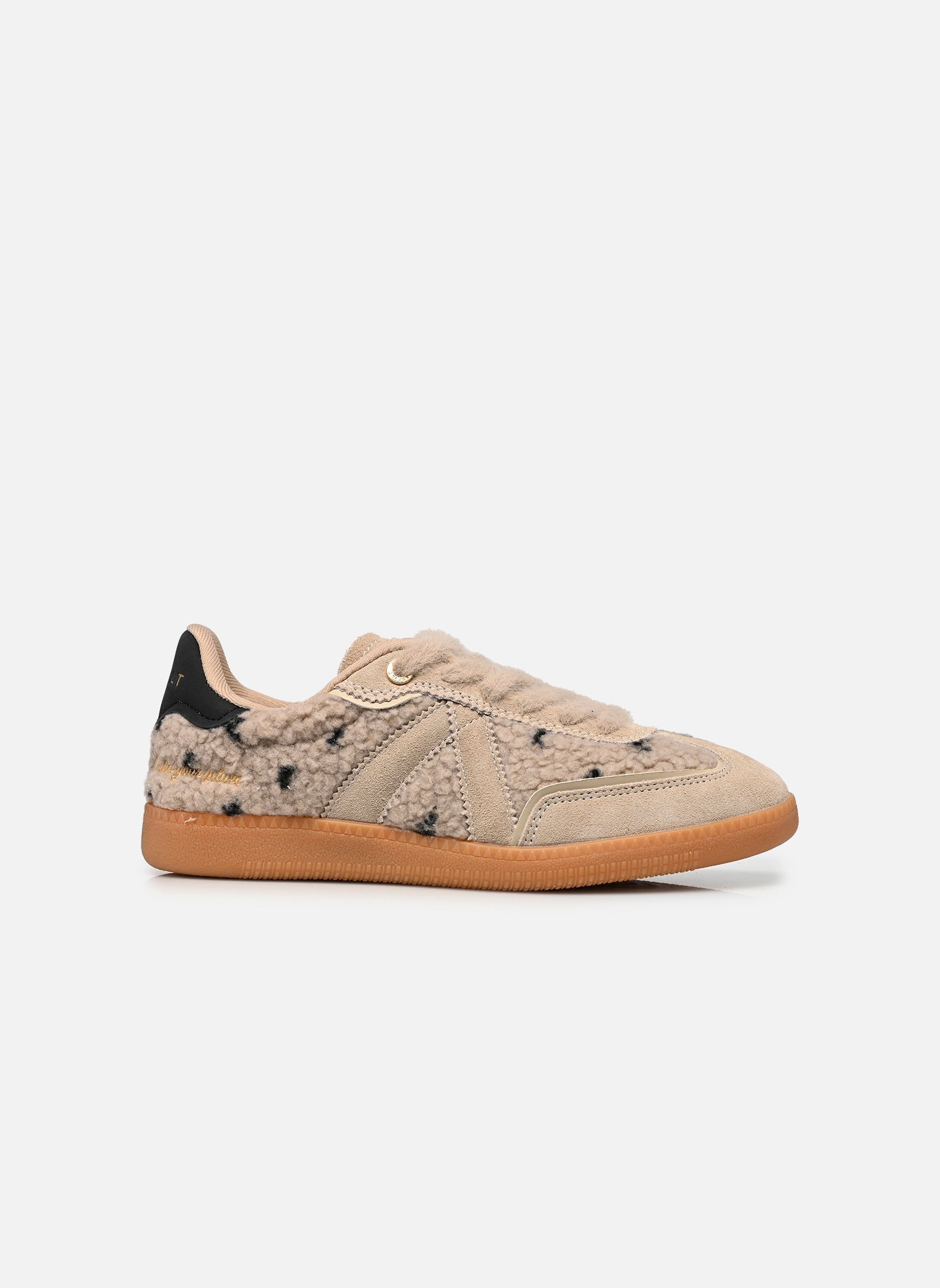 Baskets basses Elite Classic femme beige ASFVLT Baskets basses Elite Classic femme beige CLOUD/ SHERPA DOTS
