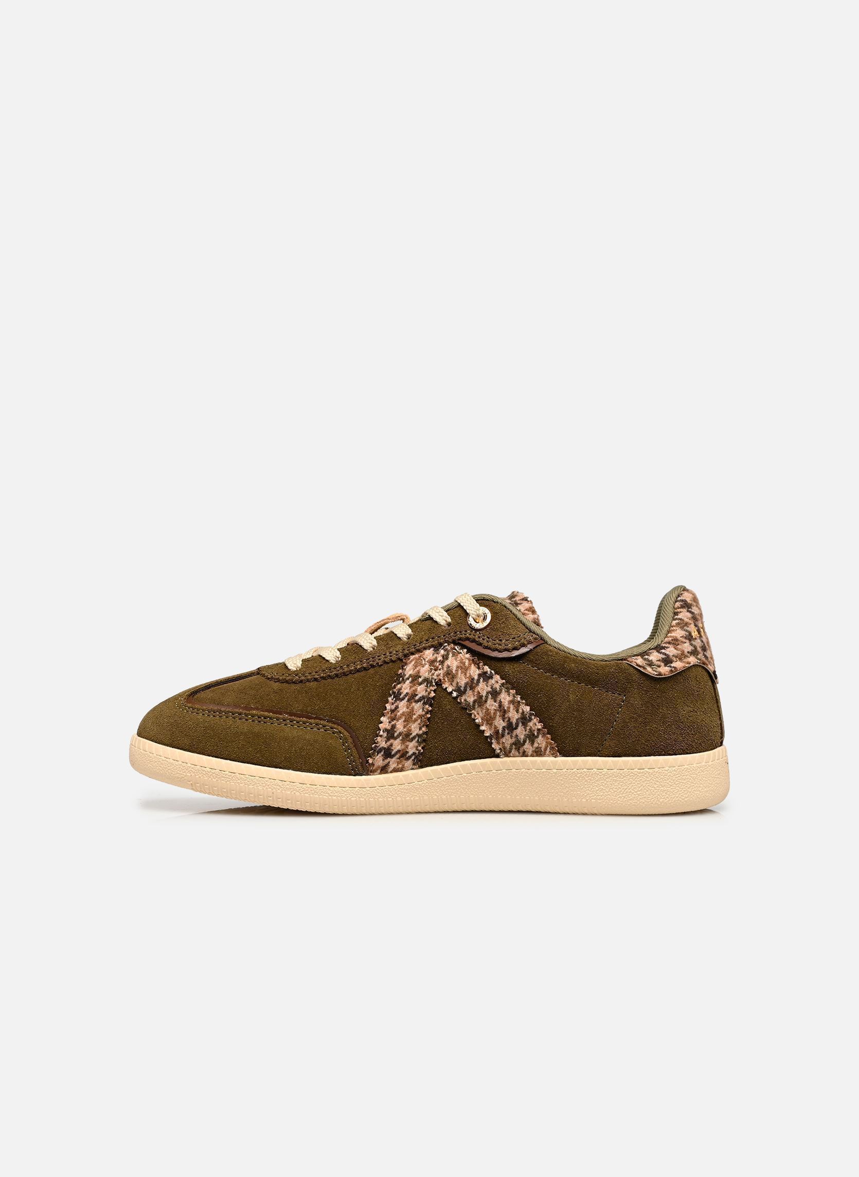 Baskets basses Elite Classic femme vert ASFVLT Baskets basses Elite Classic femme vert ARMY/TAN HOUDSTOOTH