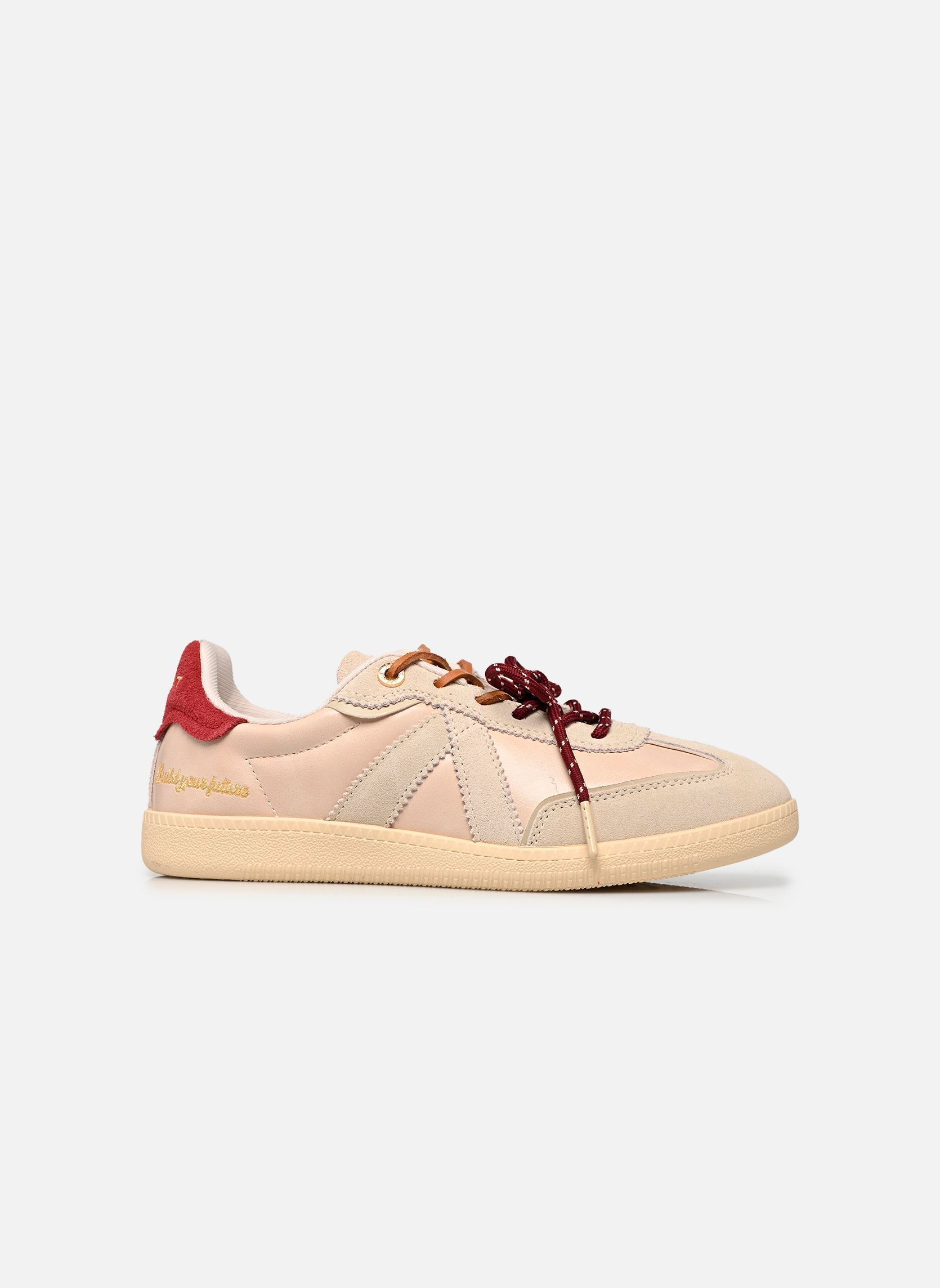 Baskets basses Elite Classic femme beige ASFVLT Baskets basses Elite Classic femme beige CREAM/ WINE