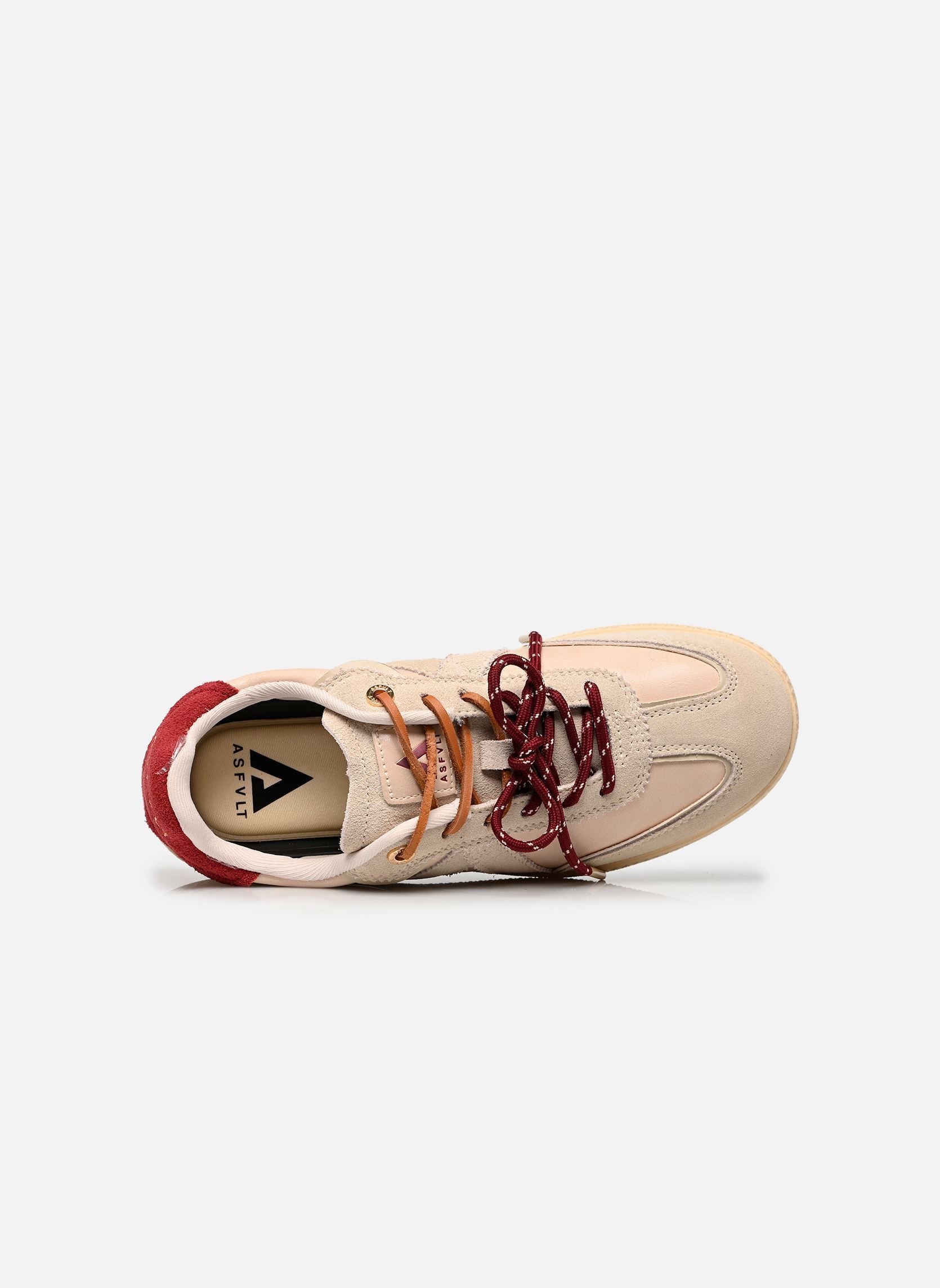 Baskets basses Elite Classic femme beige ASFVLT Baskets basses Elite Classic femme beige CREAM/ WINE