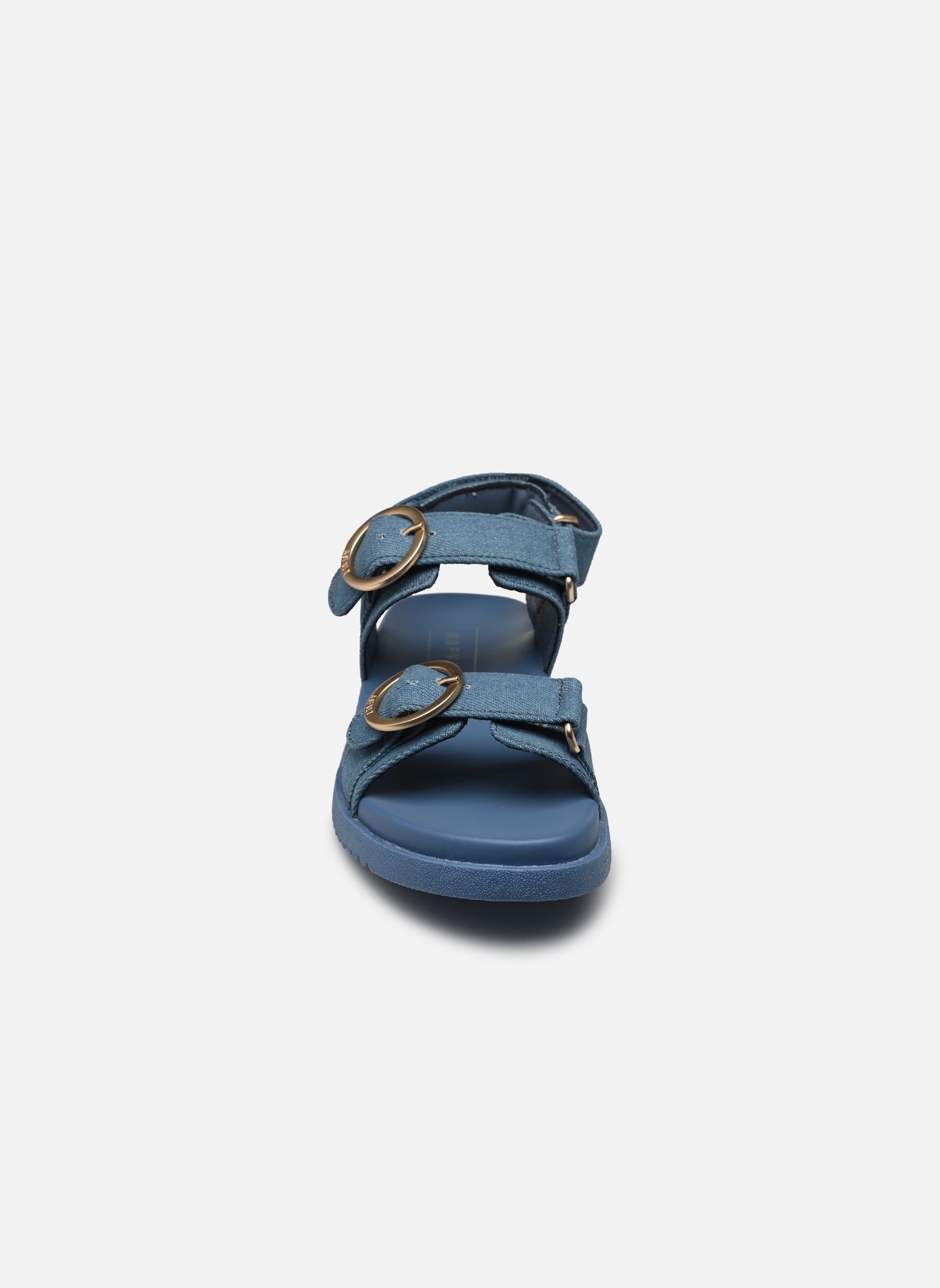 Sandales plates Azura Sandal femme bleu ASFVLT Sandales plates Azura Sandal femme bleu AZURA DENIM