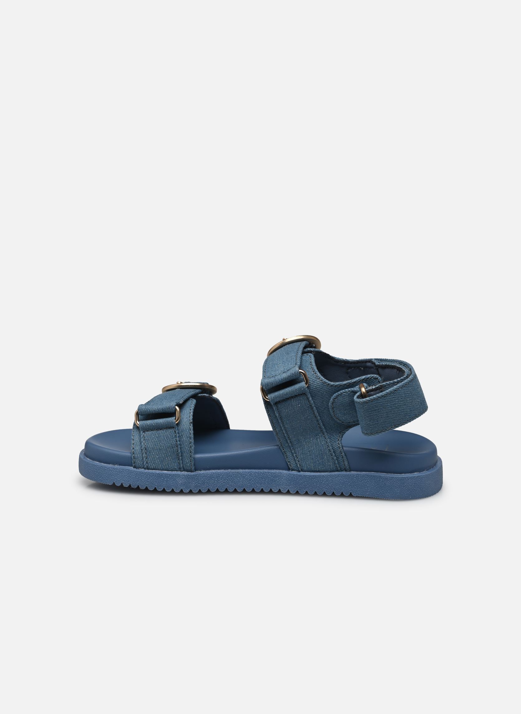 Sandales plates Azura Sandal femme bleu ASFVLT Sandales plates Azura Sandal femme bleu AZURA DENIM