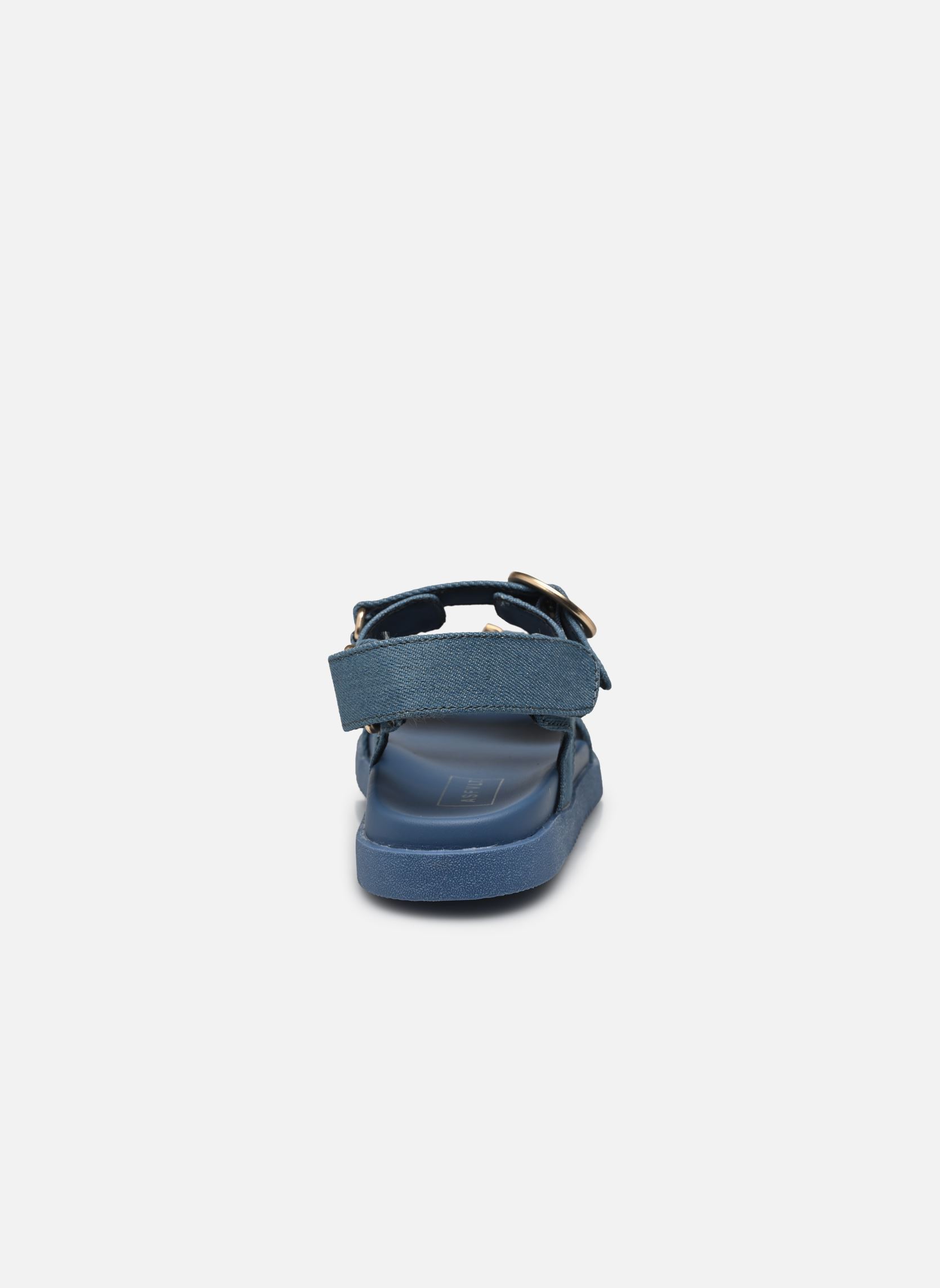Sandales plates Azura Sandal femme bleu ASFVLT Sandales plates Azura Sandal femme bleu AZURA DENIM