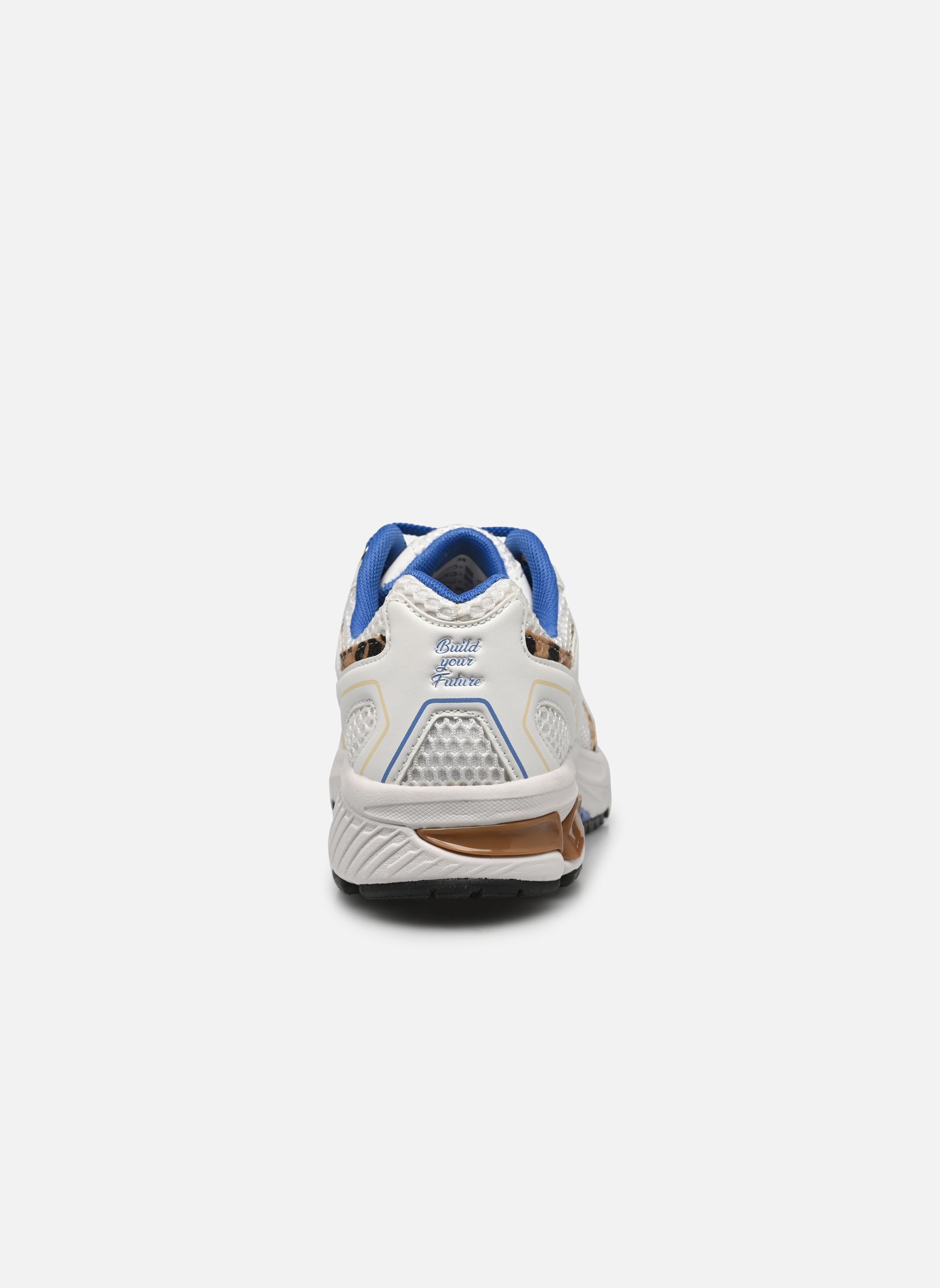 Sneakers basse City Run donna bianco ASFVLT Sneakers basse City Run donna bianco WHITE LEOPARD / BLUE