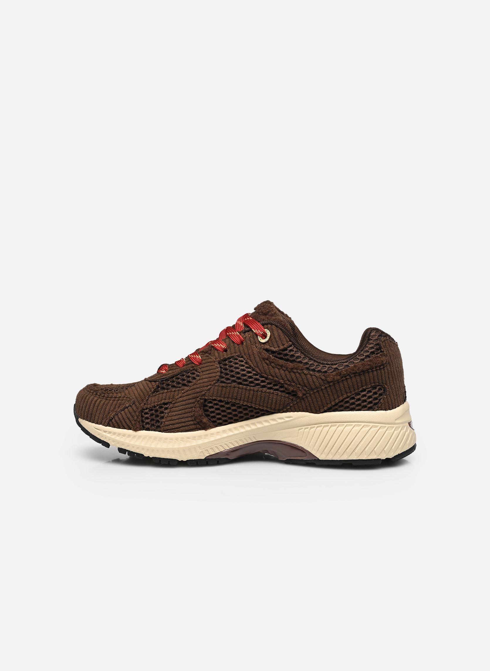 Niedrige Sneaker City Run damen braun ASFVLT Niedrige Sneaker City Run damen braun BROWN/CHOCO