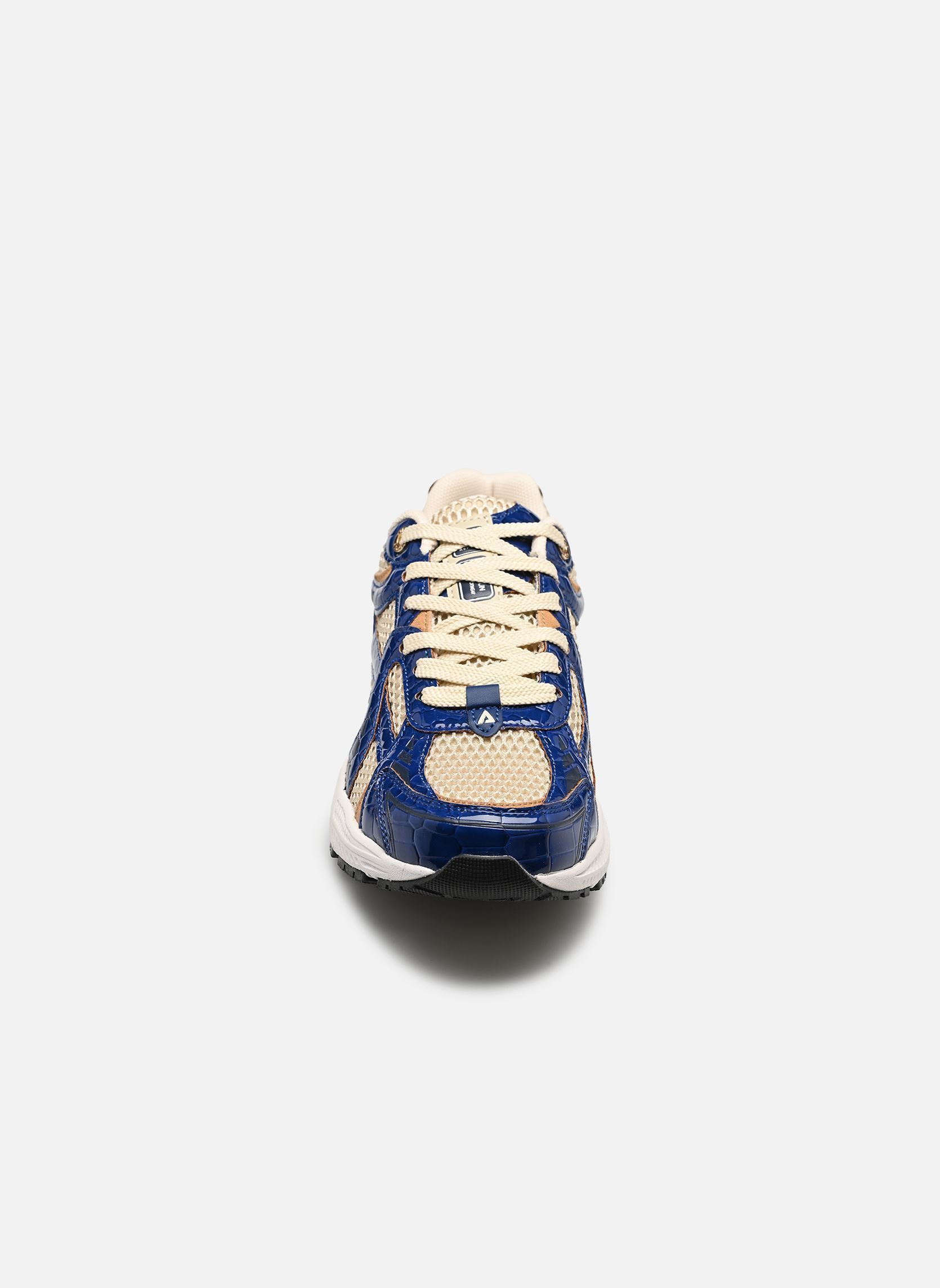 Niedrige Sneaker City Run damen rosa ASFVLT Niedrige Sneaker City Run damen rosa NAVY CROCO TAN