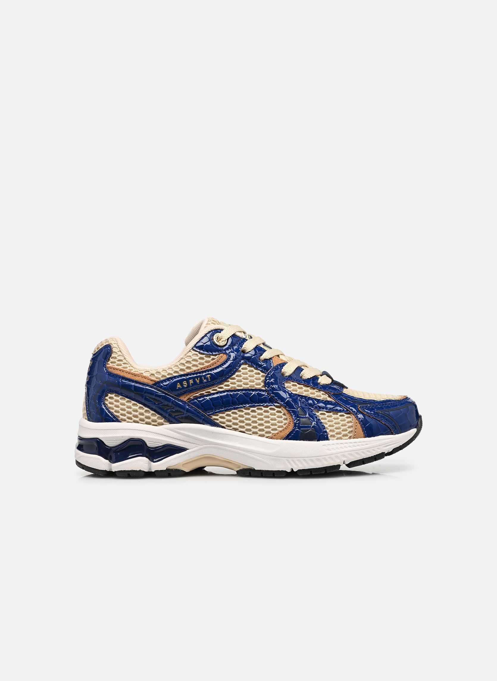Niedrige Sneaker City Run damen rosa ASFVLT Niedrige Sneaker City Run damen rosa NAVY CROCO TAN