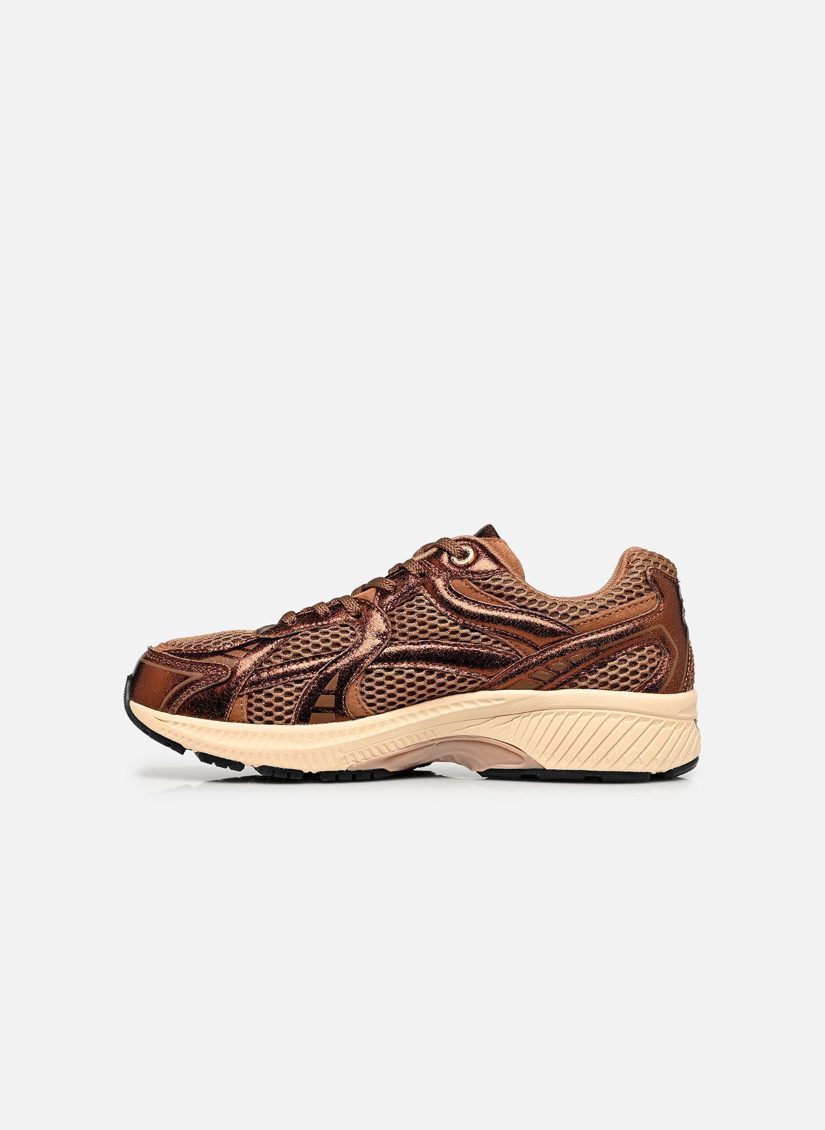 Baskets basses City Run femme marron ASFVLT Baskets basses City Run femme marron DK WINE METALLIC/TAN