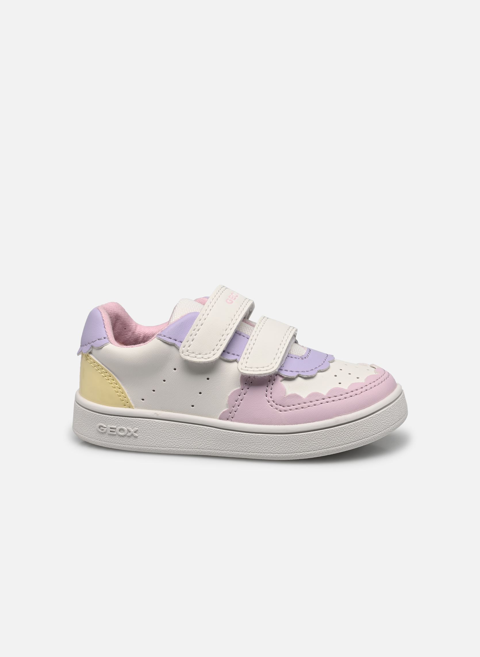 Baskets basses B ECLYPER GIRL D fille multicolore Geox Baskets basses B ECLYPER GIRL D fille multicolore WHITE/LT YELLOW