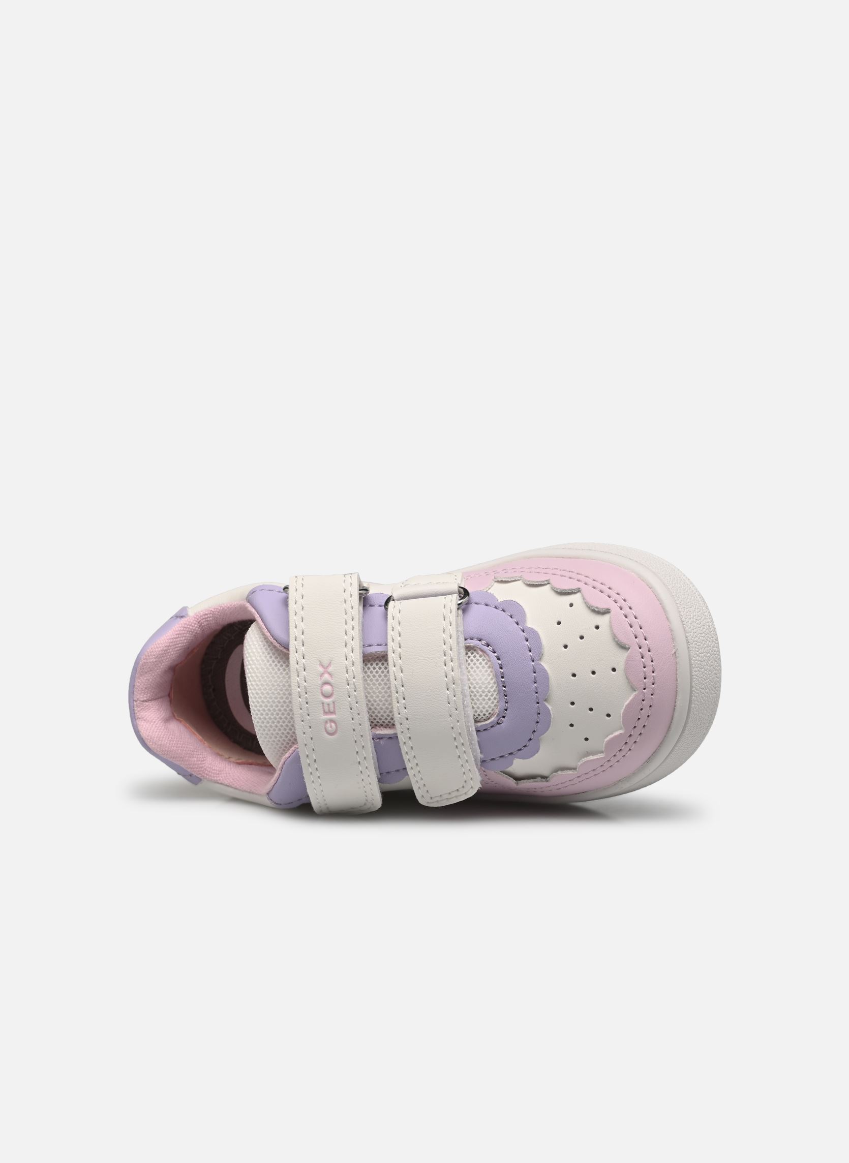 Baskets basses B ECLYPER GIRL D fille multicolore Geox Baskets basses B ECLYPER GIRL D fille multicolore WHITE/LT YELLOW