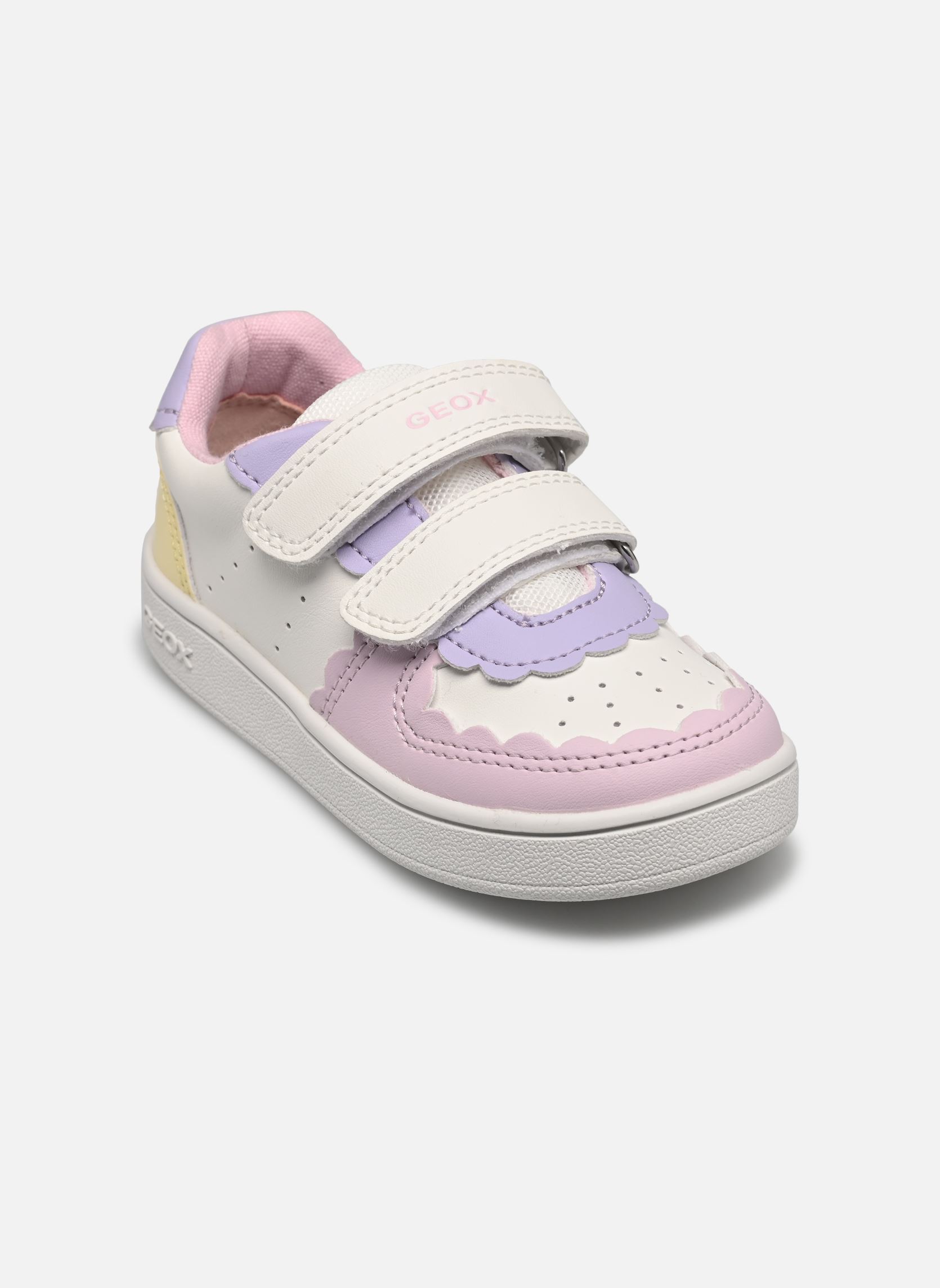 Baskets basses B ECLYPER GIRL D fille multicolore Geox Baskets basses B ECLYPER GIRL D fille multicolore WHITE/LT YELLOW