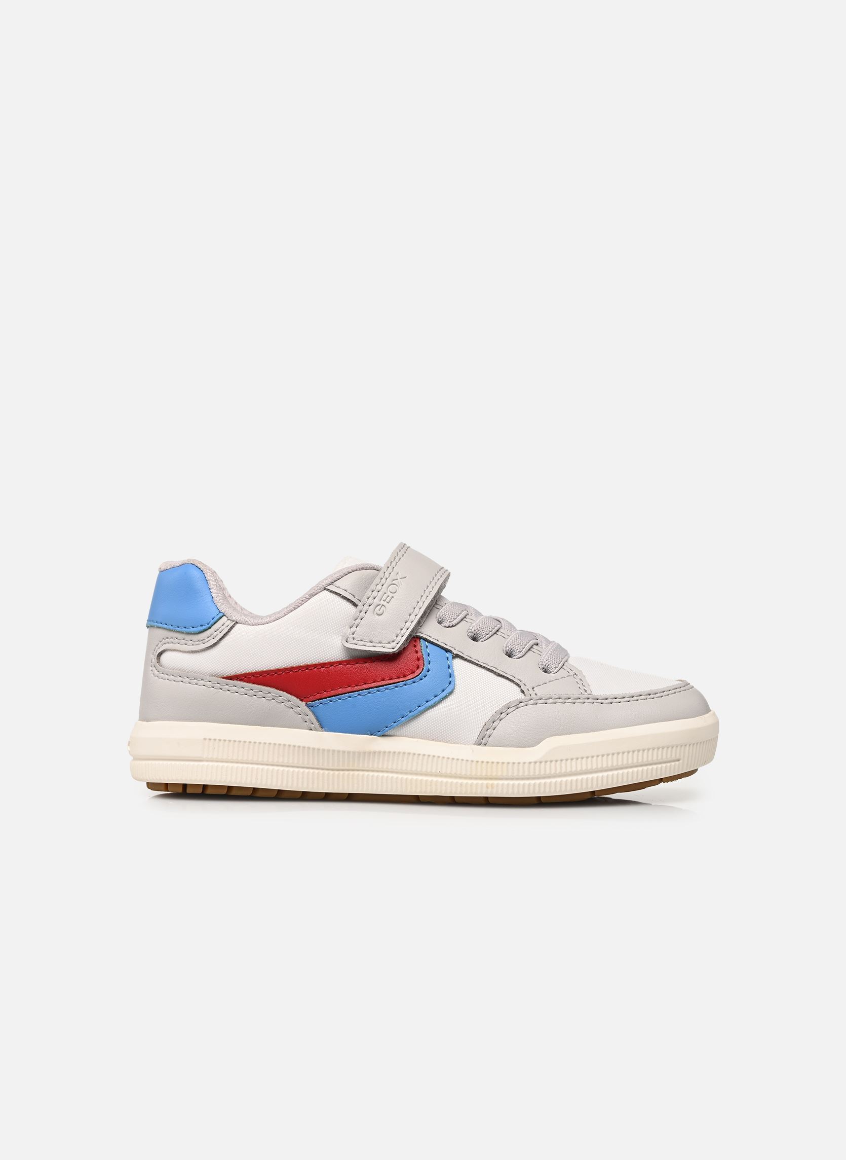 Baskets basses J ARZACH BOY A garçon gris Geox Baskets basses J ARZACH BOY A garçon gris White