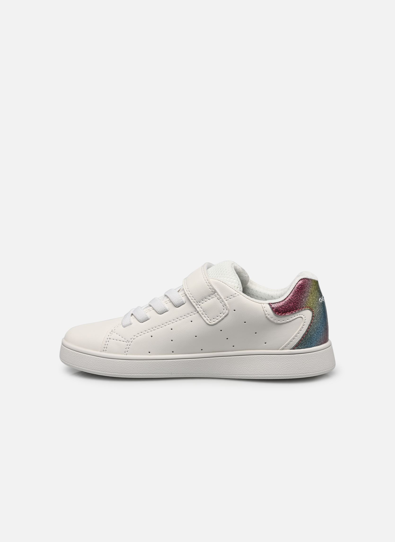 Baskets basses J ECLYPER GIRL B fille blanc Geox Baskets basses J ECLYPER GIRL B fille blanc Blanc/Multicolore