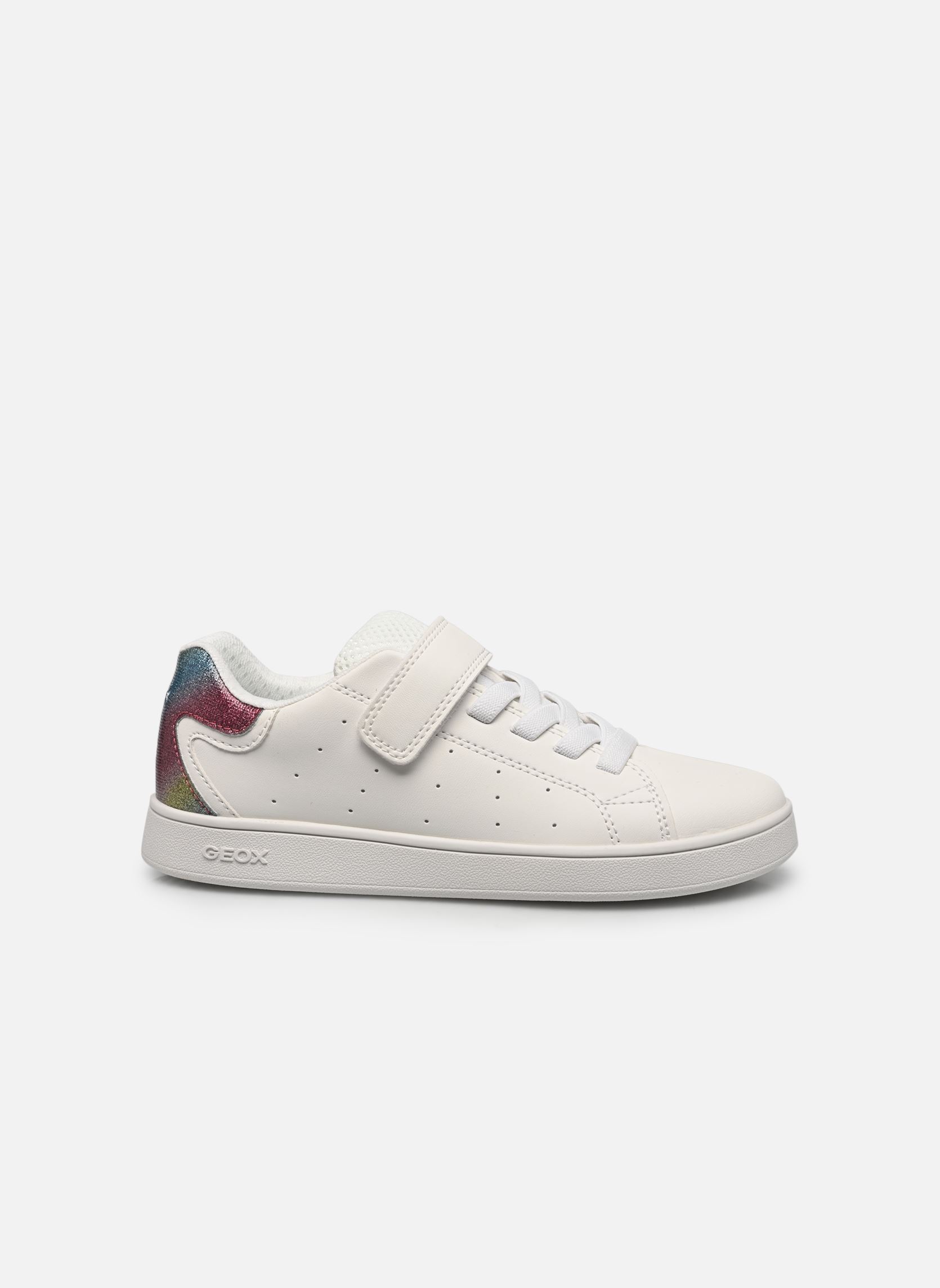 Baskets basses J ECLYPER GIRL B fille blanc Geox Baskets basses J ECLYPER GIRL B fille blanc Blanc/Multicolore