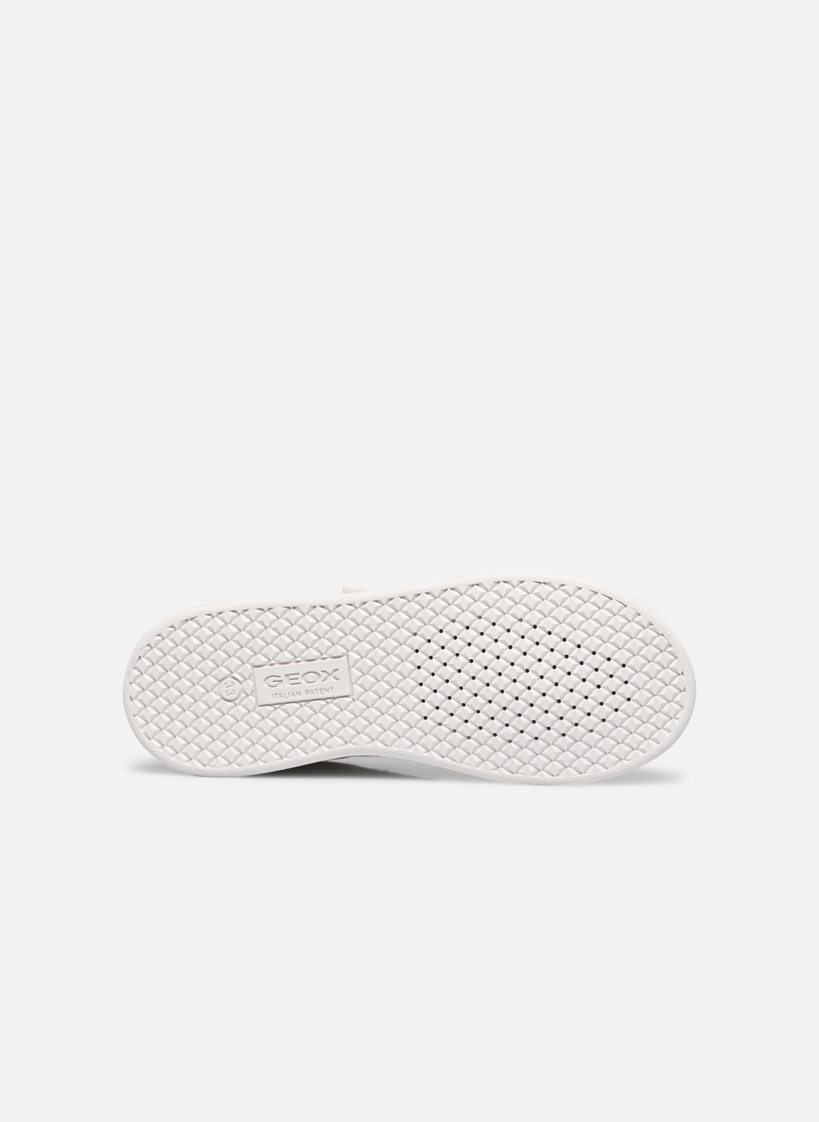 Baskets basses J ECLYPER GIRL B fille blanc Geox Baskets basses J ECLYPER GIRL B fille blanc Blanc / Rose