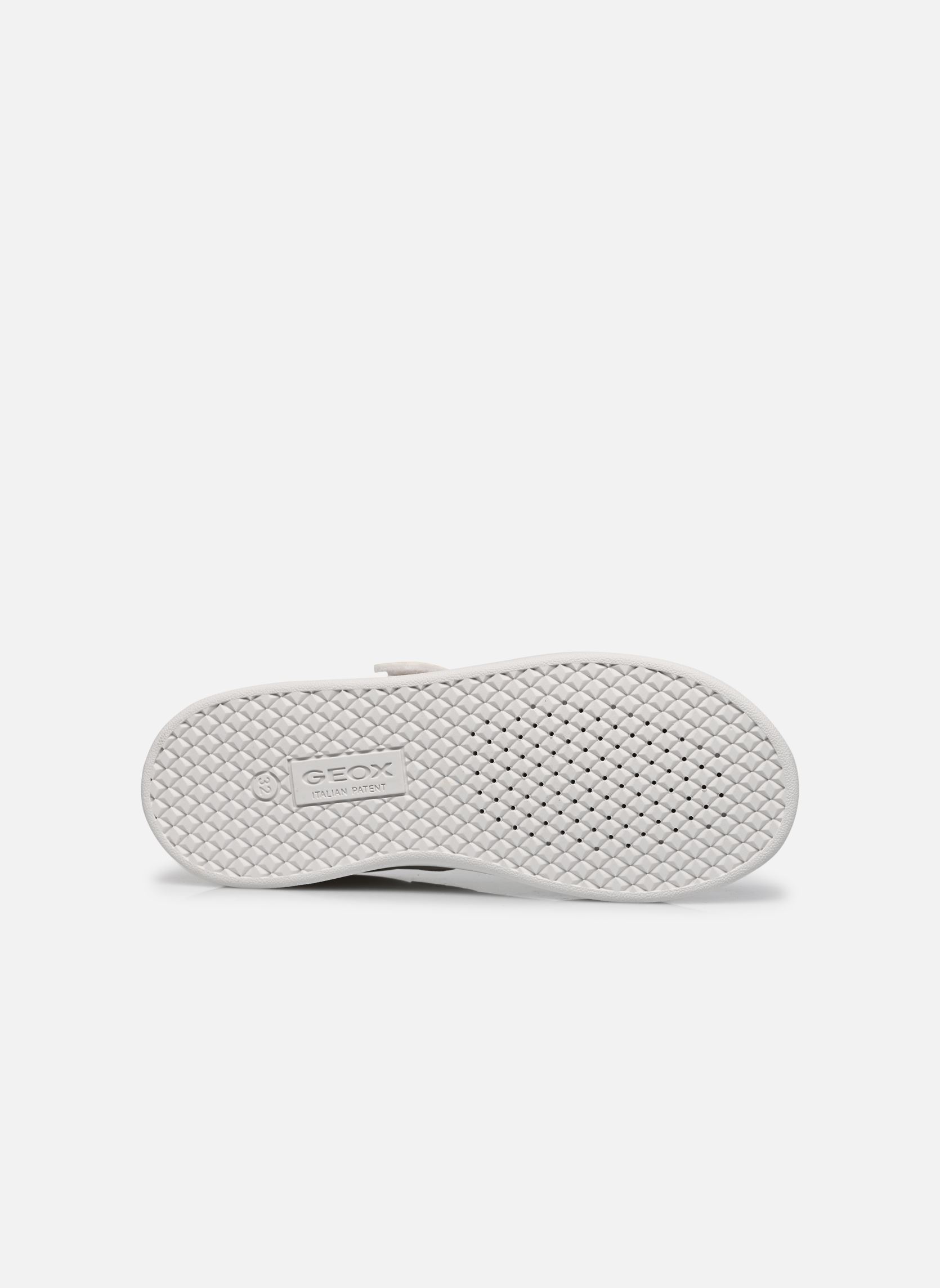 Niedrige Sneaker J ECLYPER GIRL B mädchen weiß Geox Niedrige Sneaker J ECLYPER GIRL B mädchen weiß White/pink