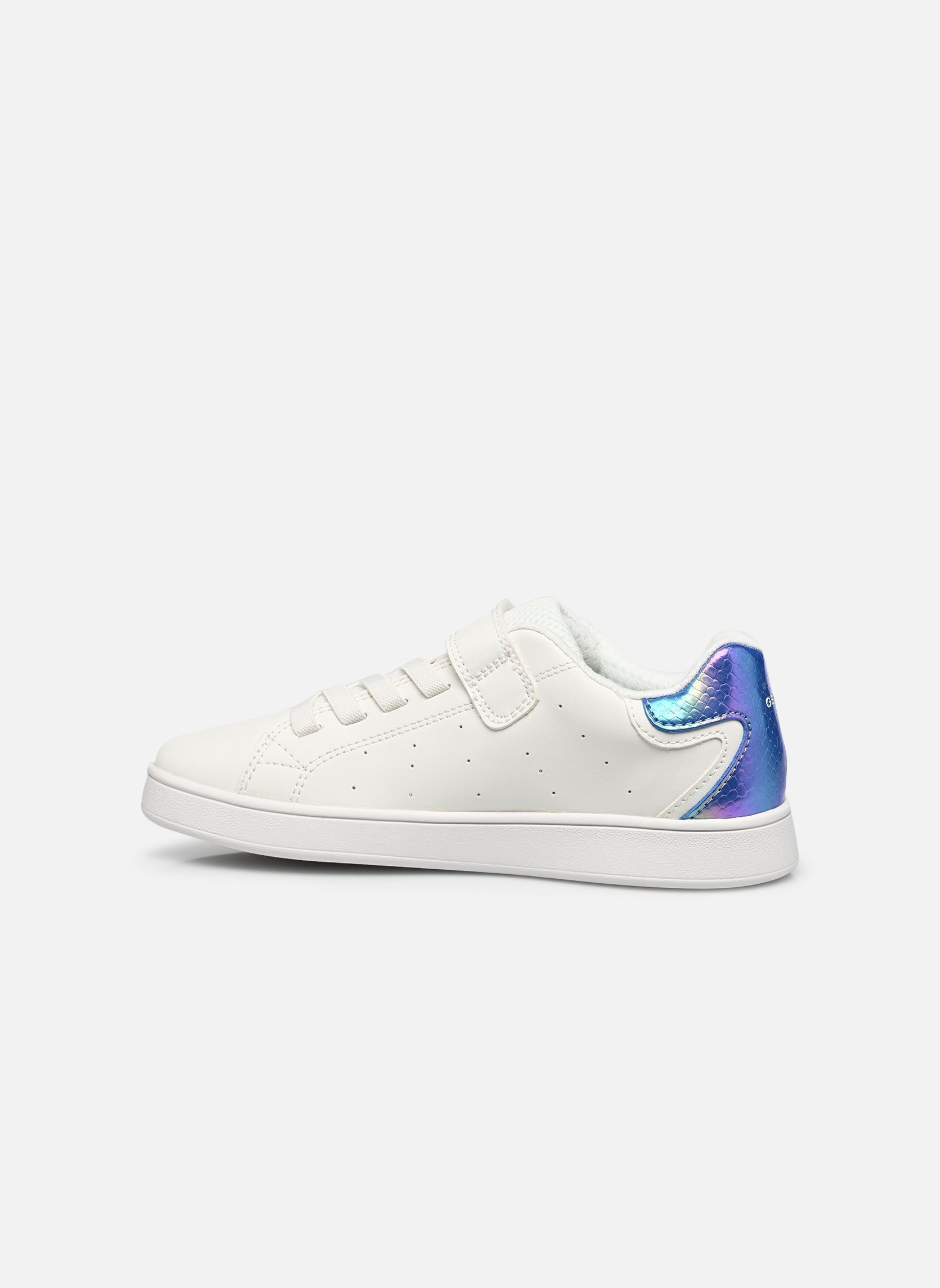 Niedrige Sneaker J ECLYPER GIRL B mädchen weiß Geox Niedrige Sneaker J ECLYPER GIRL B mädchen weiß White/Bleu